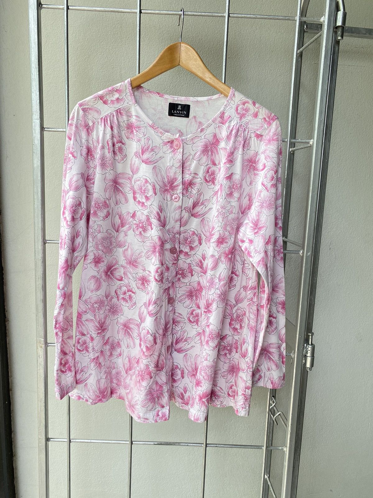 Lanvin Lanvin flowers print blouse Size M / US 6-8 / IT 42-44 - 1 Thumbnail