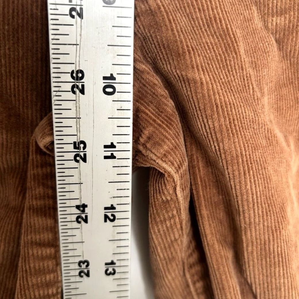 Everlane EVERLANE The Way High Drape Pant Corduroy Tan Brown Wide Leg Women's Size 12 Size 34" / US 12 / IT 48 - 6 Thumbnail