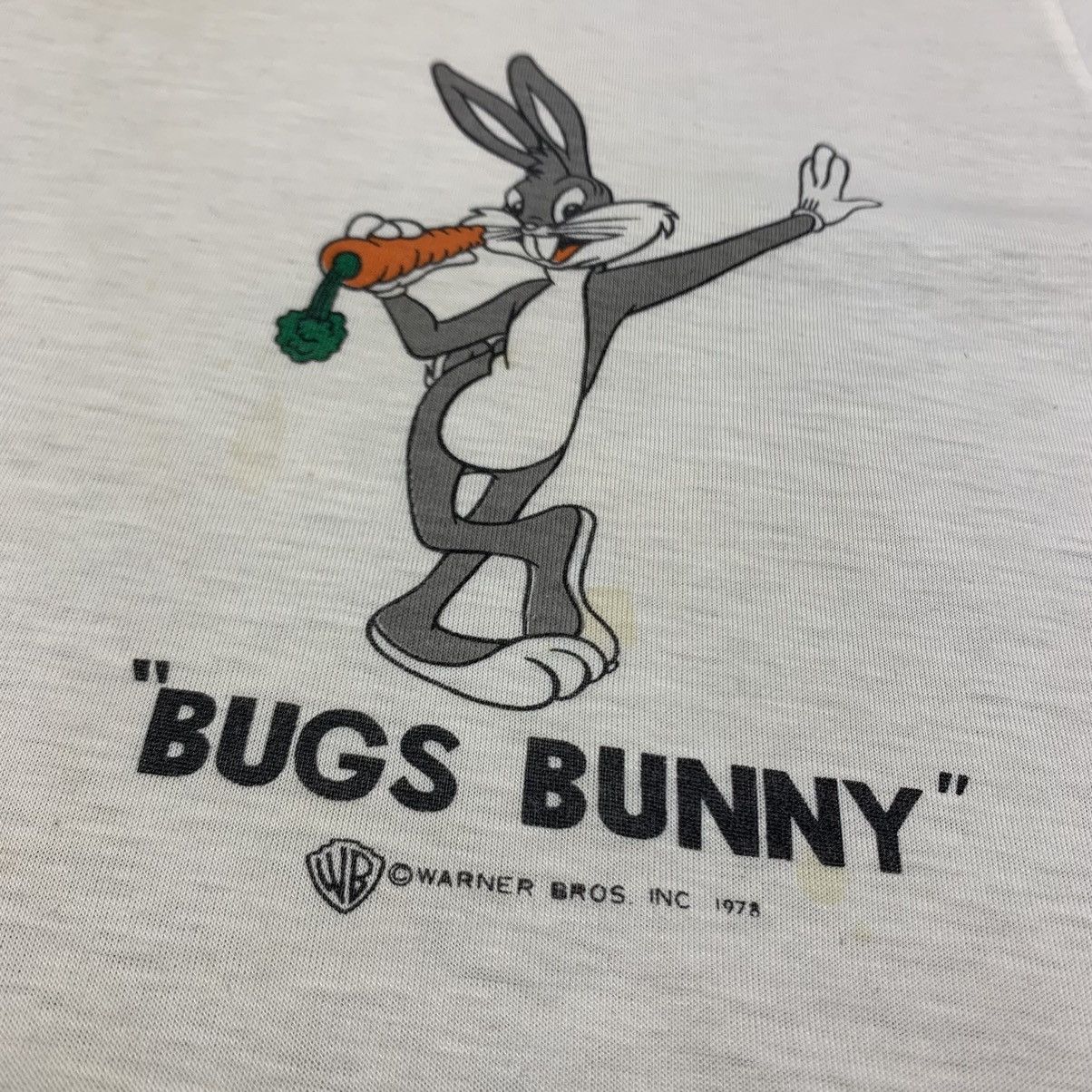 Vintage Vintage 1978 Bugs Bunny Warner Bros Ringer Tshirt Size US M / EU 48-50 / 2 - 5 Thumbnail