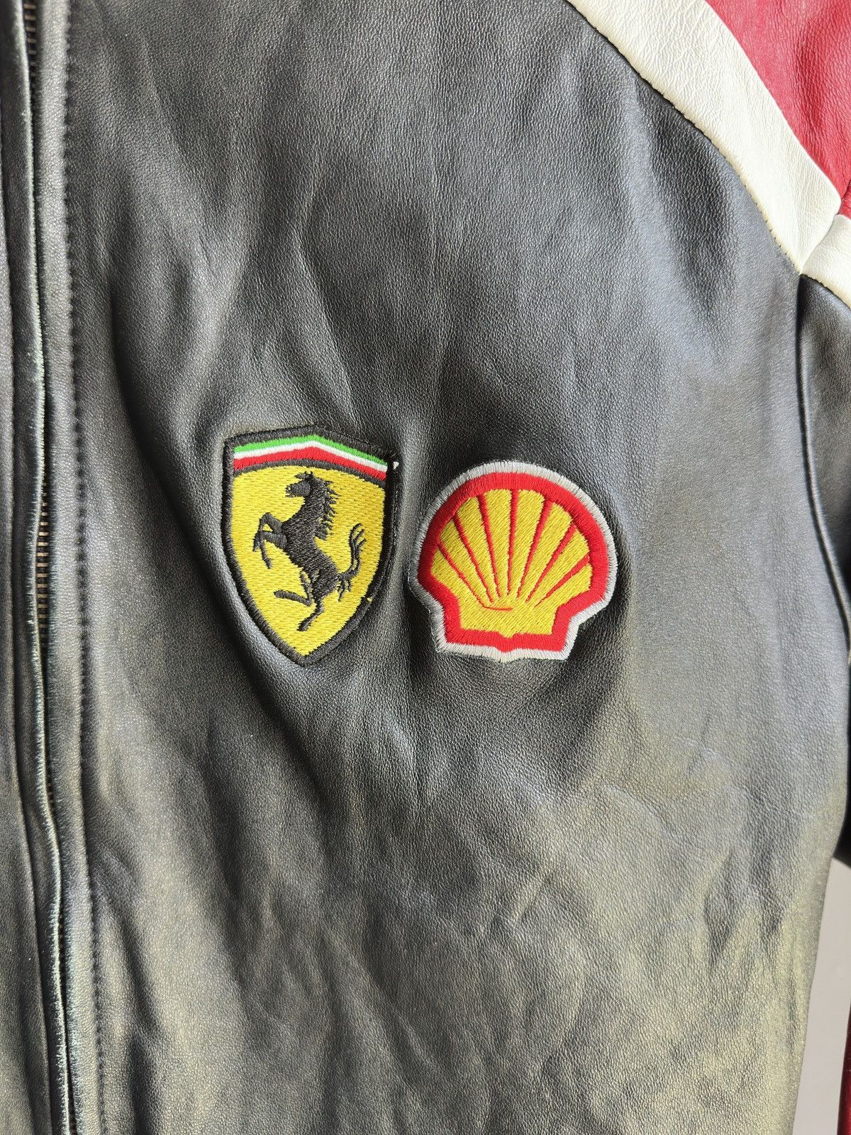 Ferrari Vintage Ferrari Racing Leather Jacket Size US M / EU 48-50 / 2 - 3 Thumbnail