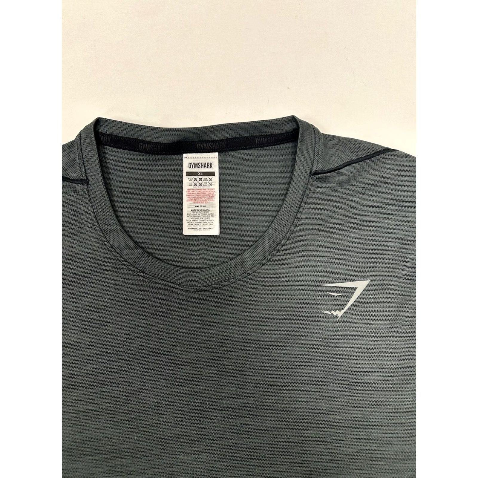 Gymshark GYMSHARK MENS XL GRAY LONG SLEEVE SHIRT WORKOUT TOP GREY T GYM GMLT5168 22x29.5 Size US XL / EU 56 / 4 - 3 Thumbnail