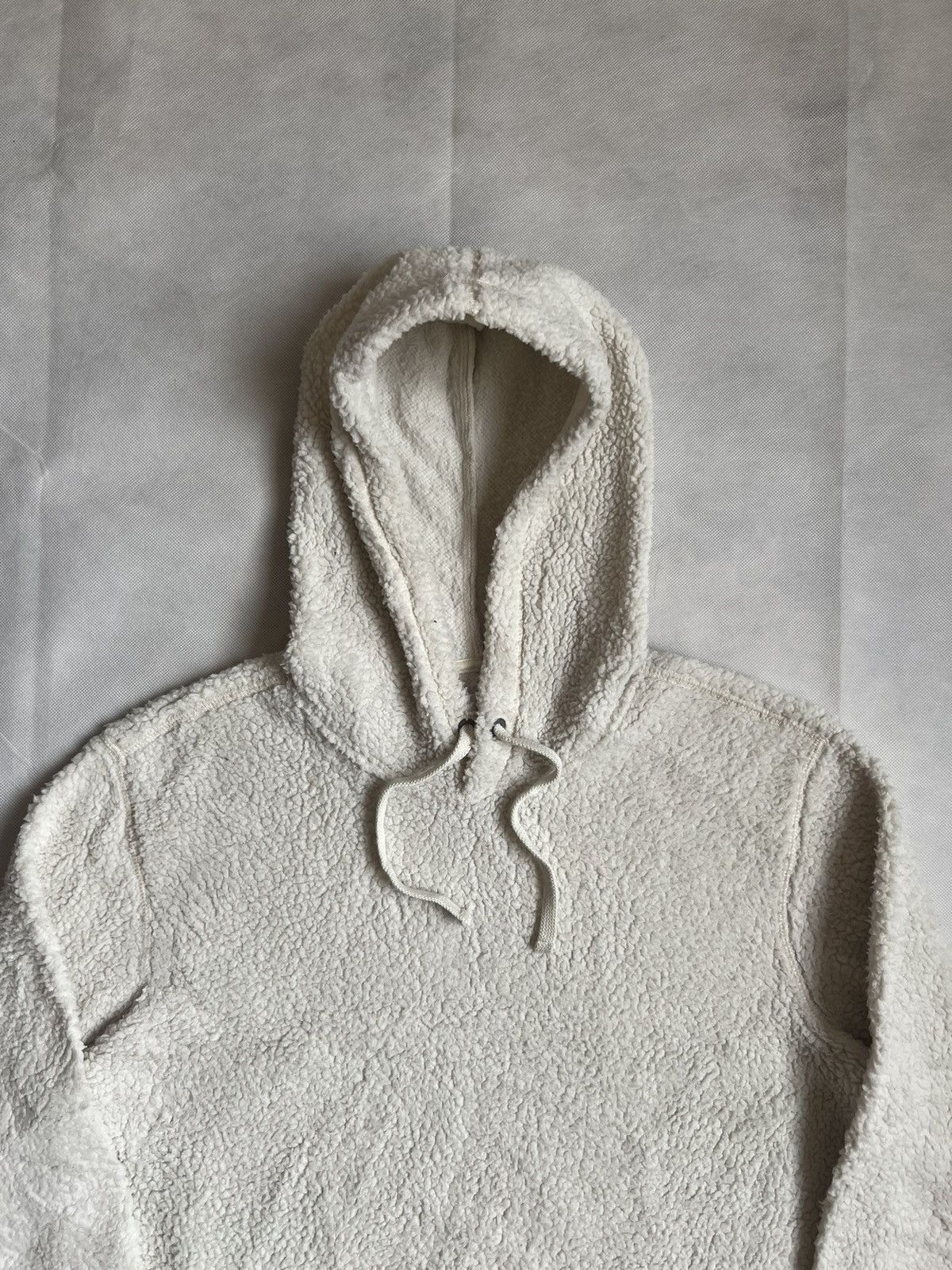 Gap Gap Fleece Sherpa Lining White Pullover Hoodie Size US S / EU 44-46 / 1 - 6 Thumbnail
