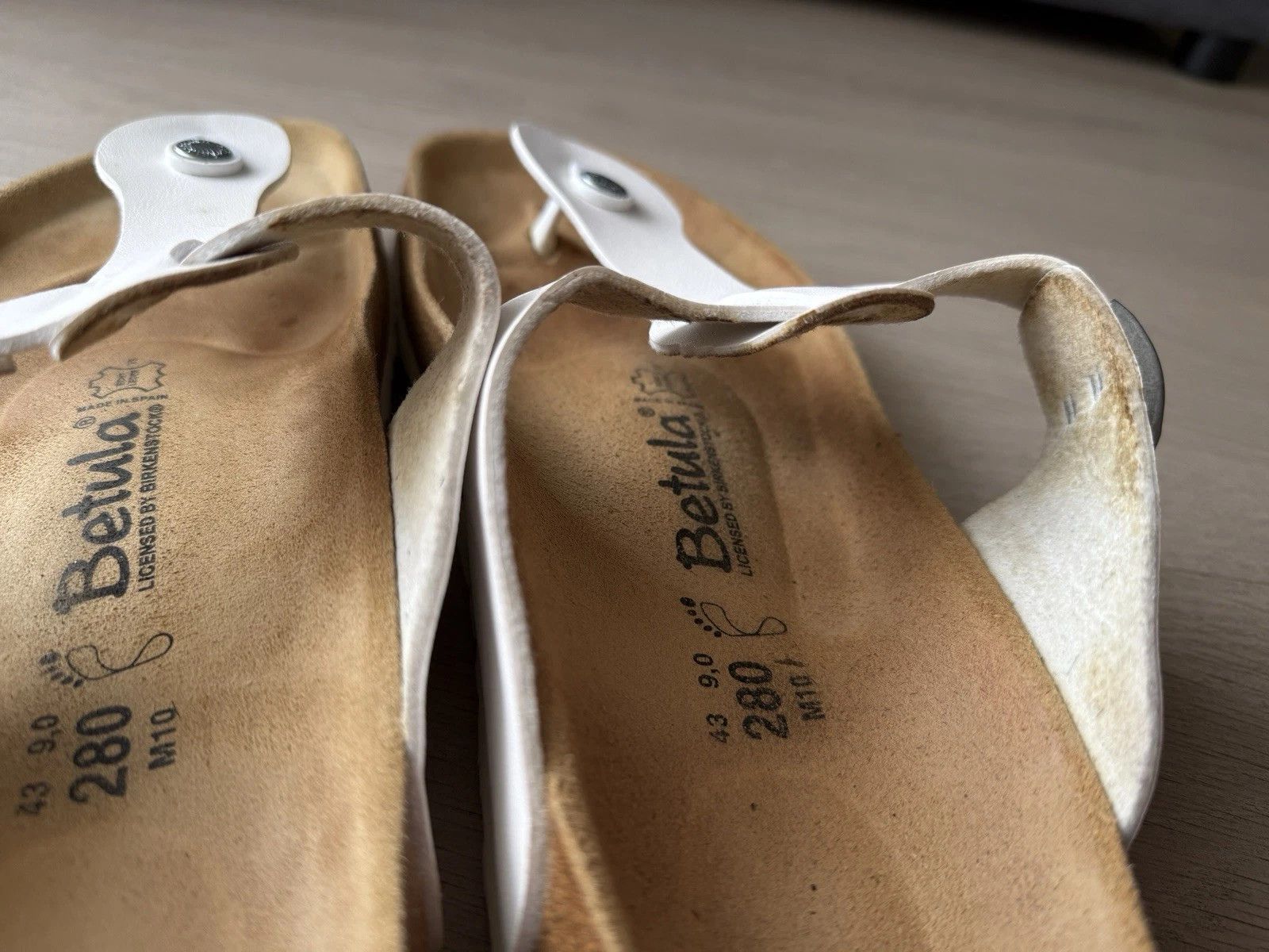 Birkenstock Birkenstock Betula Sandalls Slide Mens Comfort Shoes Leather Size US 10 / EU 43 - 8 Thumbnail