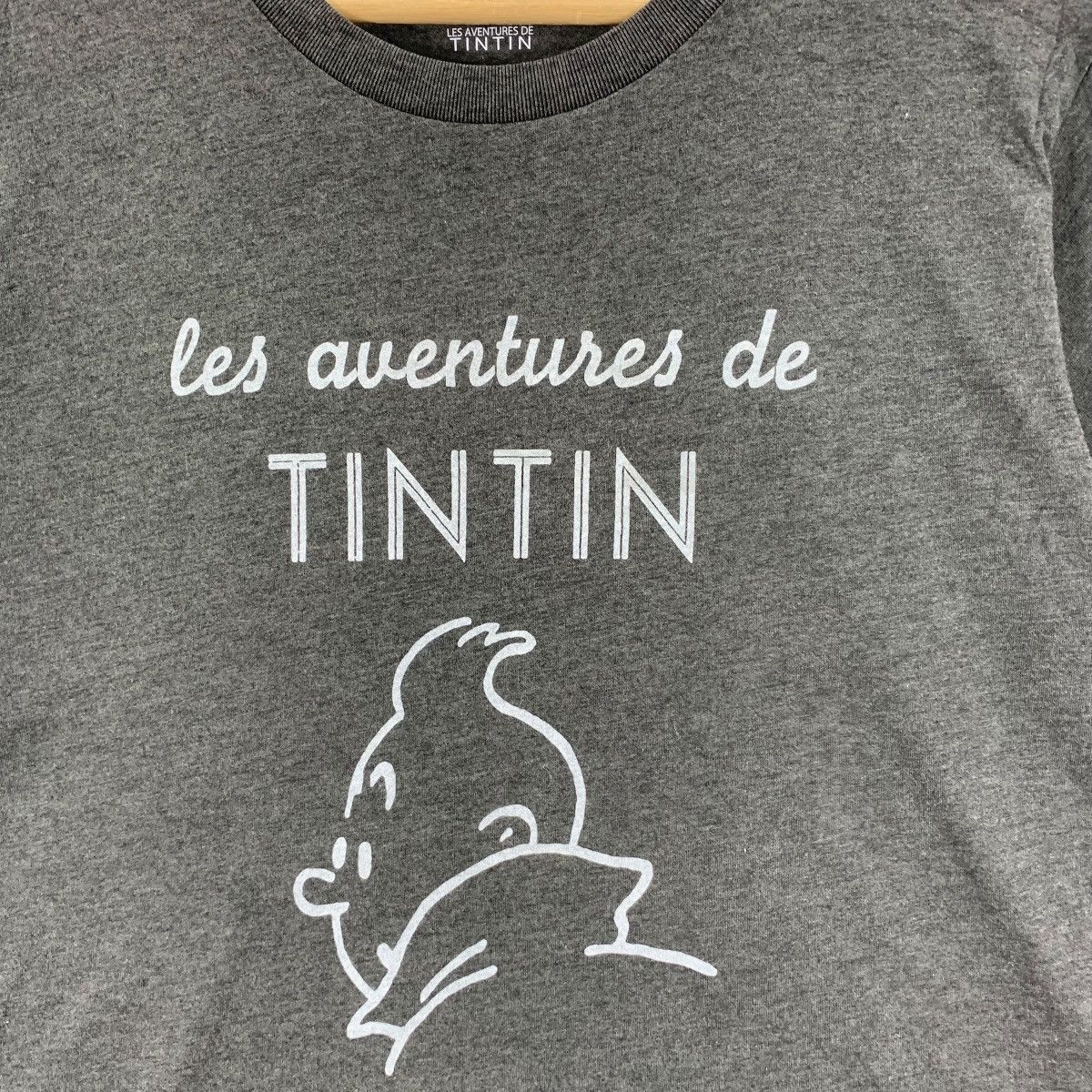 Uniqlo UNIQLO x TINTIN HERGE Adventure 2015 Collection Tee Shirt Size US L / EU 52-54 / 3 - 4 Thumbnail