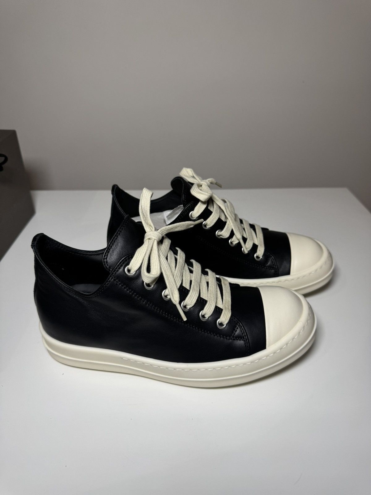 Rick Owens Rick Owens ramones low Size US 7 / IT 37 - 6 Thumbnail