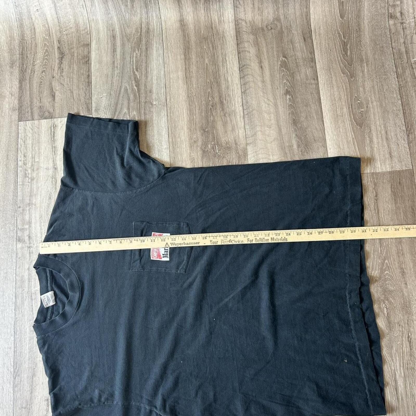 Marlboro Marlboro Men's Black Tshirt Size US XL / EU 56 / 4 - 7 Thumbnail