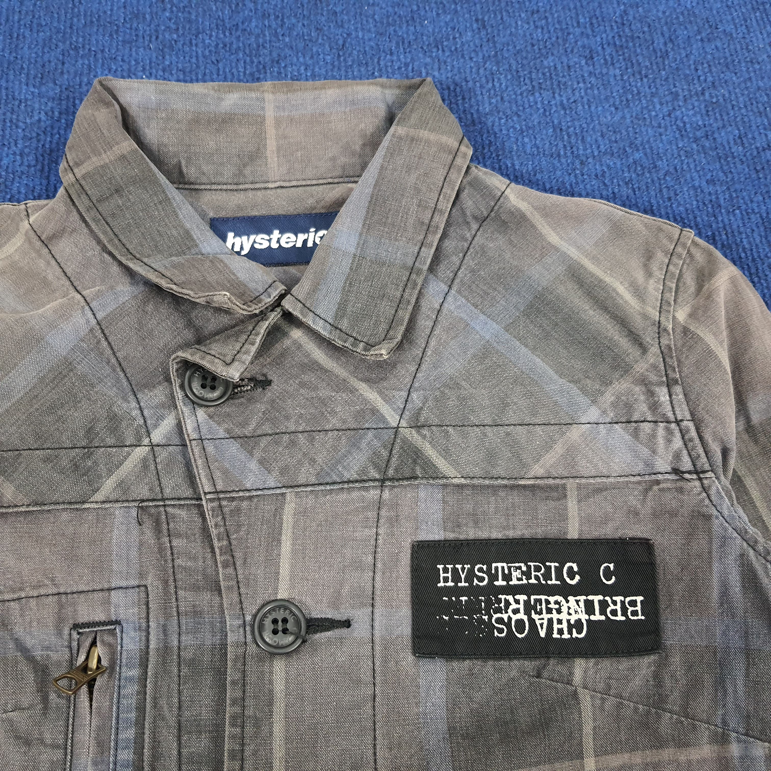 Hysteric Glamour × Japanese Brand × Vintage Vintage Hysteric Glamour Chaos Bringer Custom Logo Jacket Size XS / US 0-2 / IT 36-38 - 4 Thumbnail