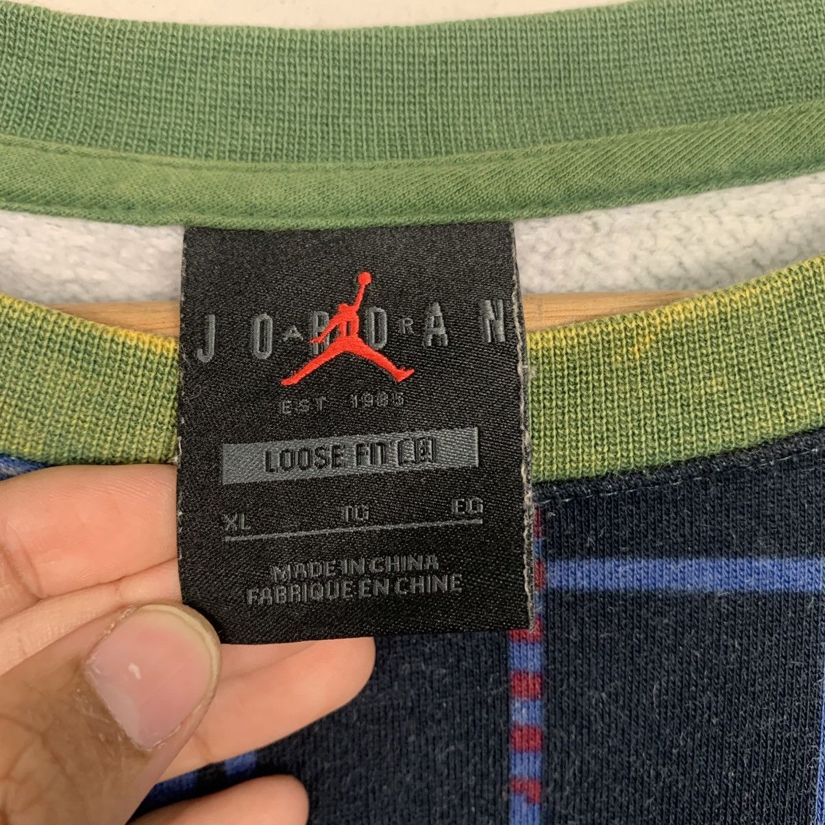 Jordan Brand Jordan Plaid Sweater Size XL / US 12-14 / IT 48-50 - 11 Thumbnail