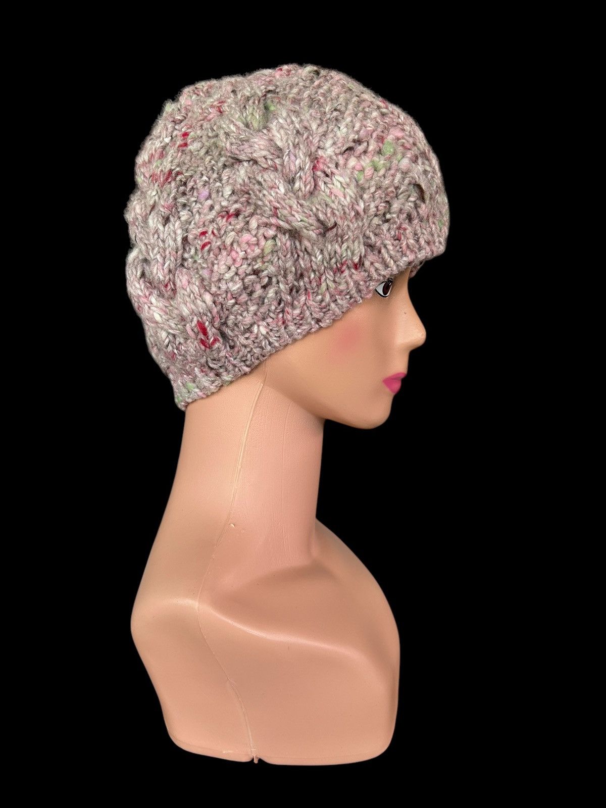 Japanese Brand × Kapital × Vintage Crochet Knitted Handmade Beanie Hats Size ONE SIZE - 4 Thumbnail