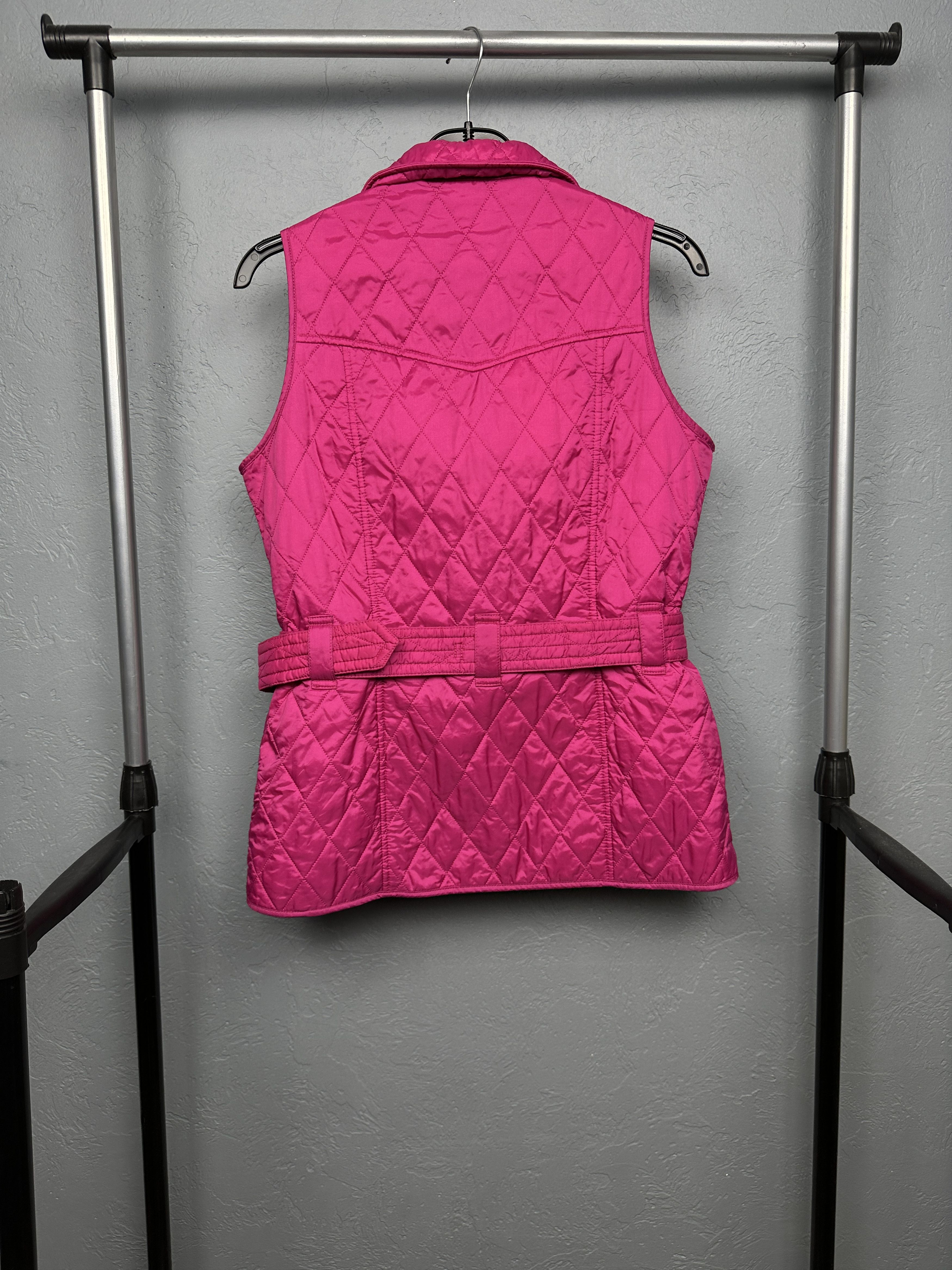 Barbour × Vintage Barbour International Womens Blackwater Gilet Quilted Vest Size M / US 6-8 / IT 42-44 - 9 Thumbnail