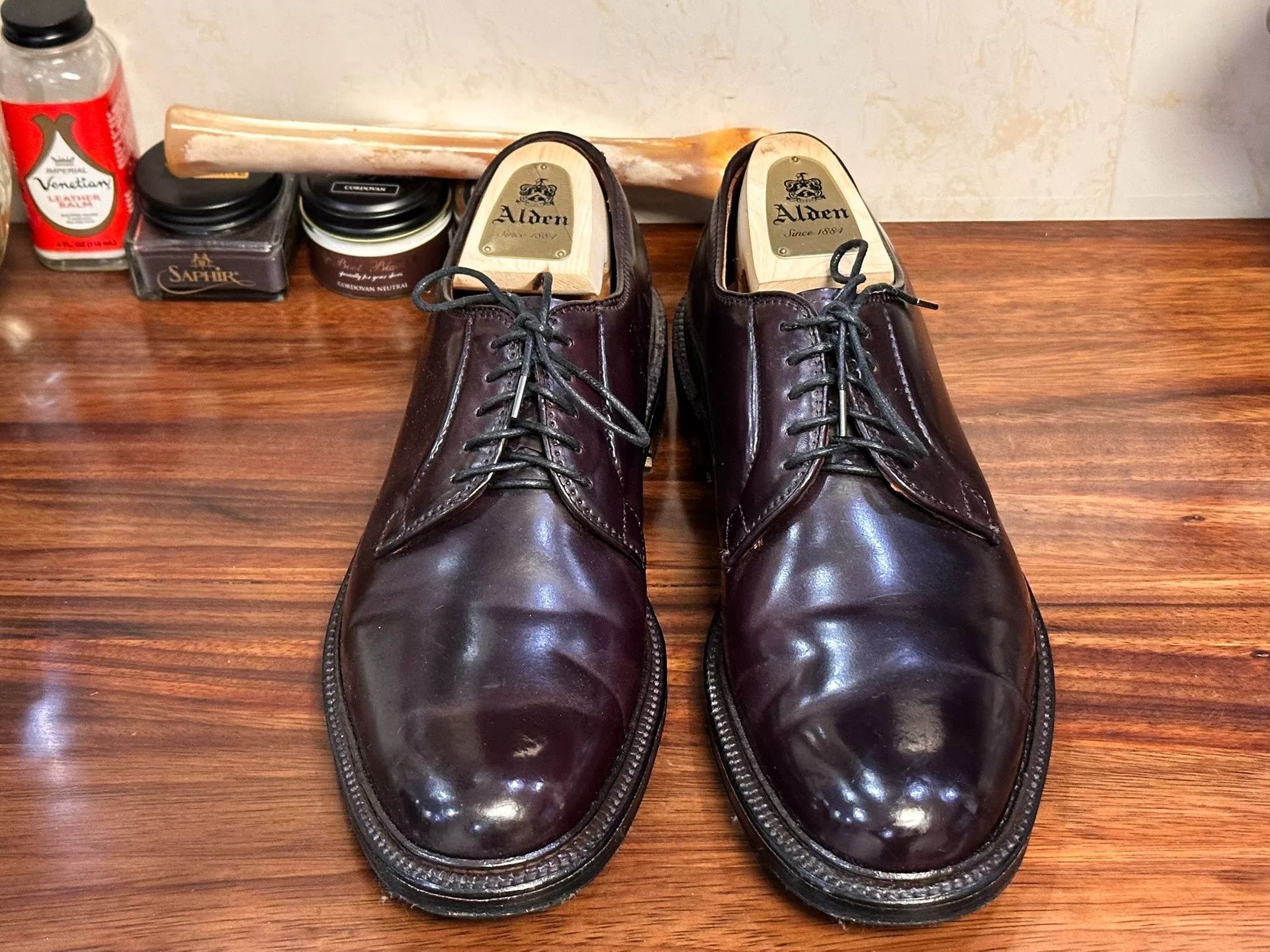 Alden Alden PTB 990 Shell Cordovan Size US 8.5 / EU 41-42 - 1 Thumbnail