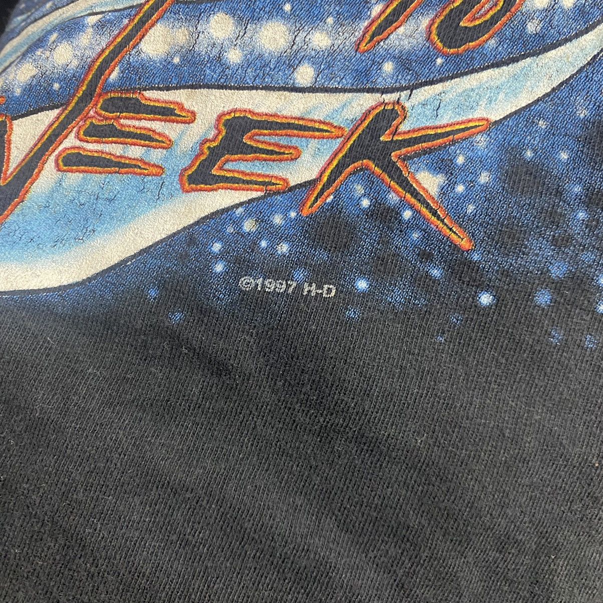 Harley Davidson × Vintage Vintage Bike Week 1997 New Smyrna Harley Davidson Tshirt Size US XXL / EU 58 / 5 - 7 Thumbnail