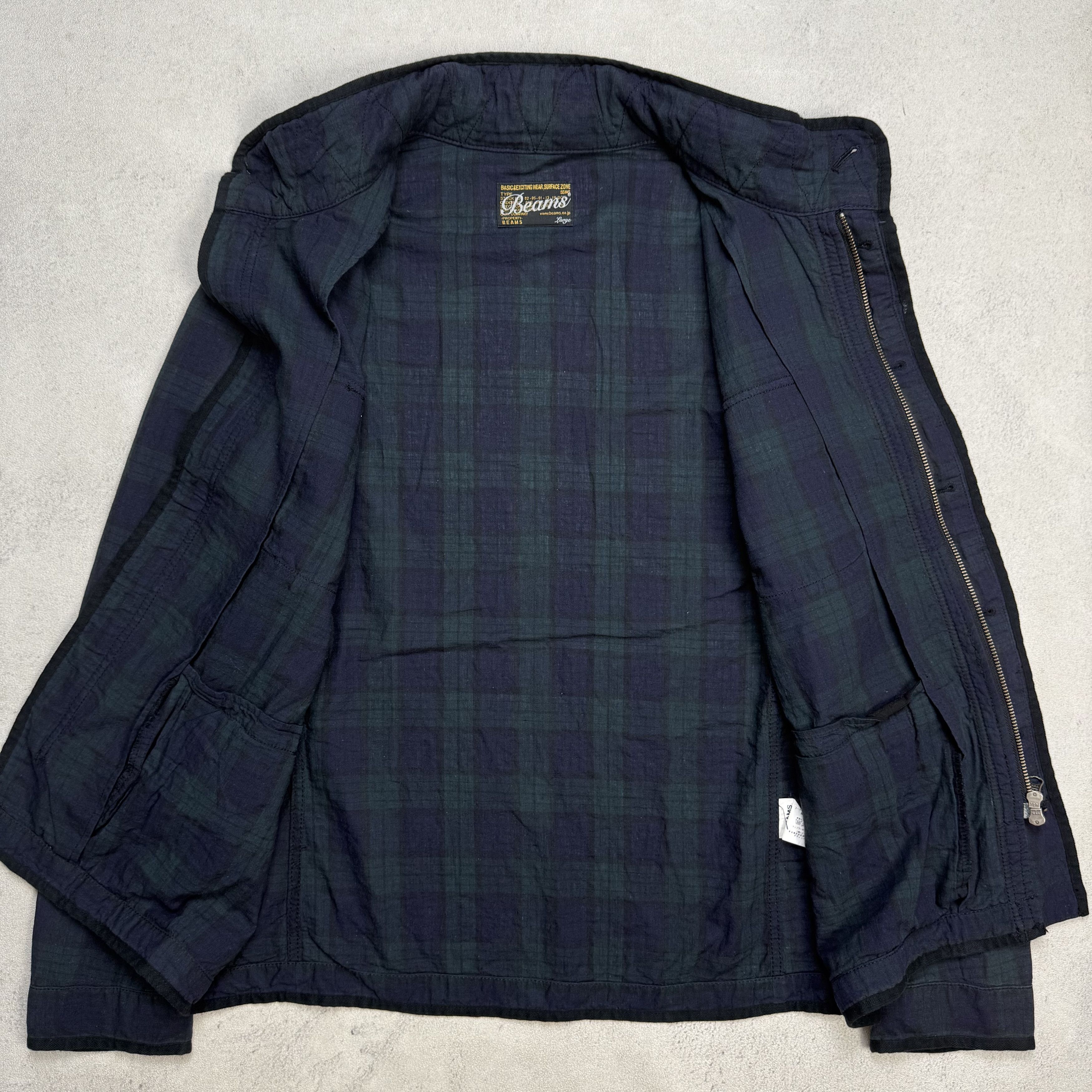 Beams Plus Beams Japan Field Utility Jacket M65 Plaid Size US L / EU 52-54 / 3 - 9 Thumbnail