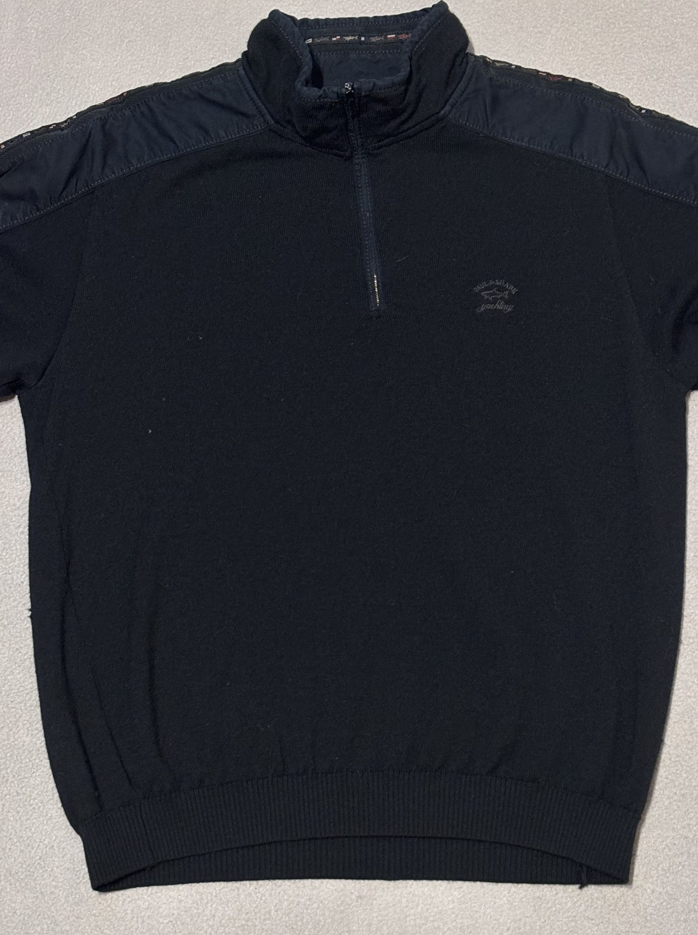 Paul & Shark Paul Shark sweater Black Wool Large Size US L / EU 52-54 / 3 - 6 Thumbnail