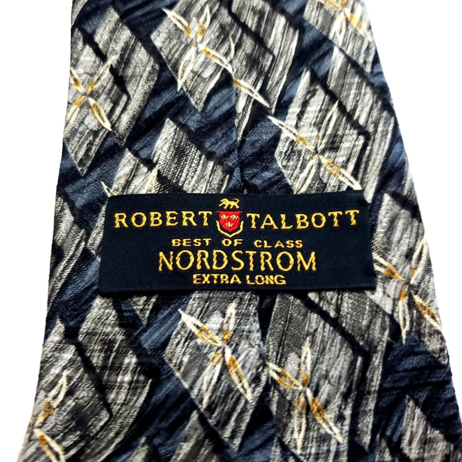 Robert Talbott Robert Talbott Best Of Class Nordstrom Silk Tie Print Beige Size ONE SIZE - 3 Thumbnail