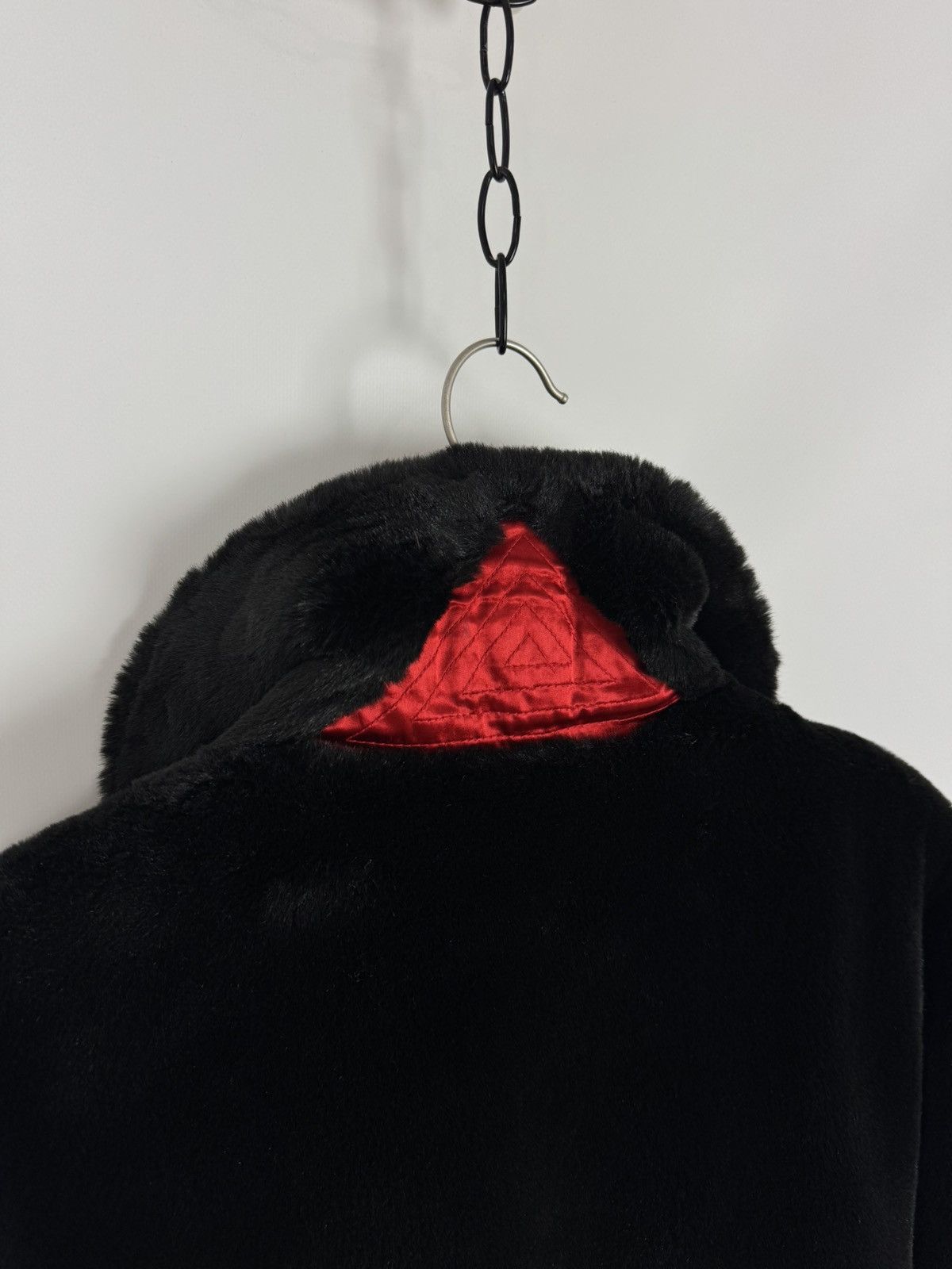 Sonia Rykiel Sonia Rykiel Paris Faux-Fur Maxi Length Black Overcoat Size ONE SIZE - 21 Thumbnail
