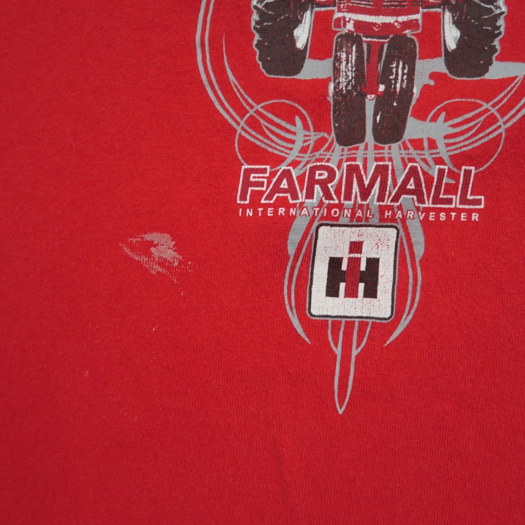 Vintage VINTAGE International Harvesters T Shirt Mens Large Red Tractor Old School Y2K Size US L / EU 52-54 / 3 - 4 Thumbnail