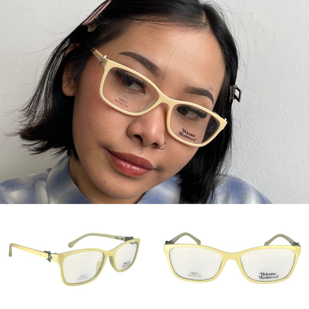 Vivienne Westwood Vintage Y2K Vivi Westwood TR-531 Glasses Size ONE SIZE - 1 Thumbnail