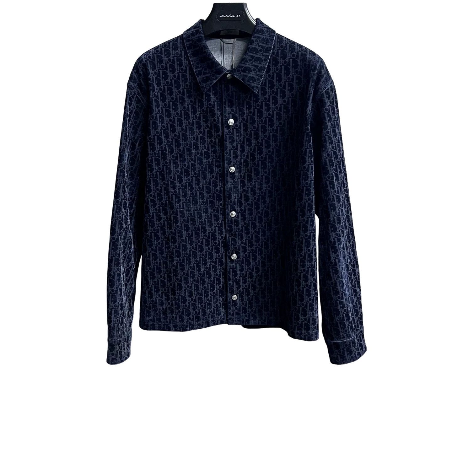 Dior Dior Oblique Logo Monogram Twill Shirt 52 Size US L / EU 52-54 / 3 - 1 Thumbnail