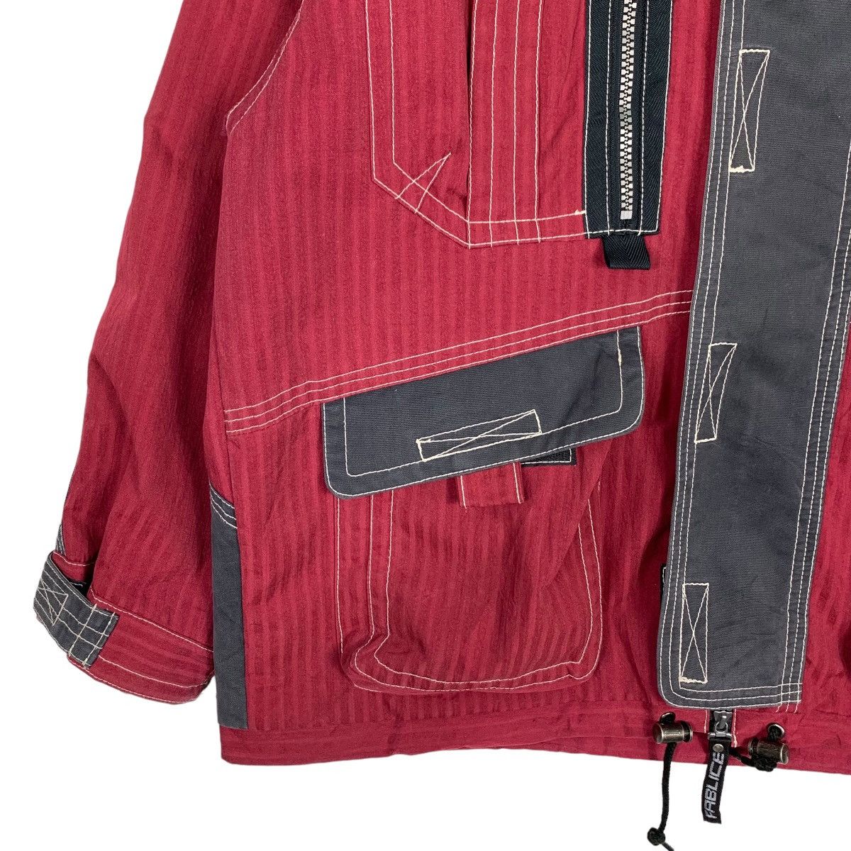 Vintage 90's FABLICE Champion Team Multi Pocket Jacket #0262-C12 Size US L / EU 52-54 / 3 - 4 Thumbnail