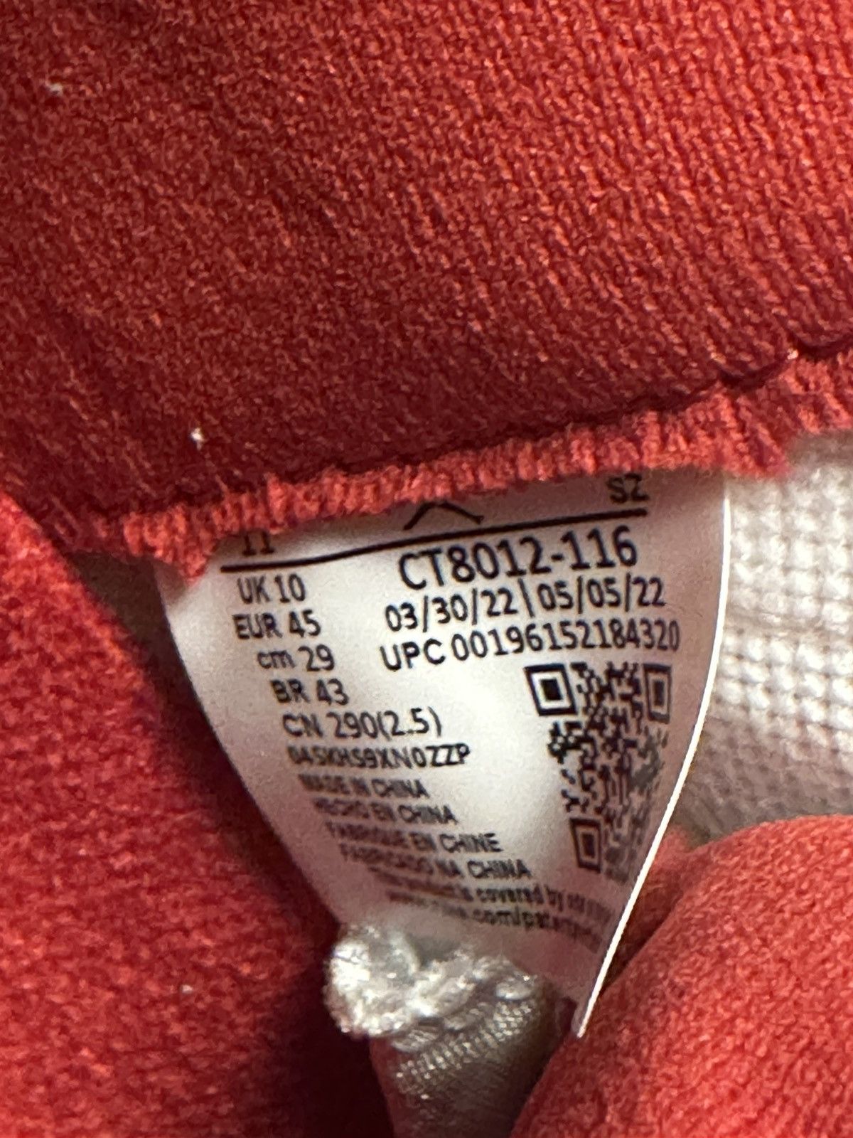 Jordan 11 Cherry