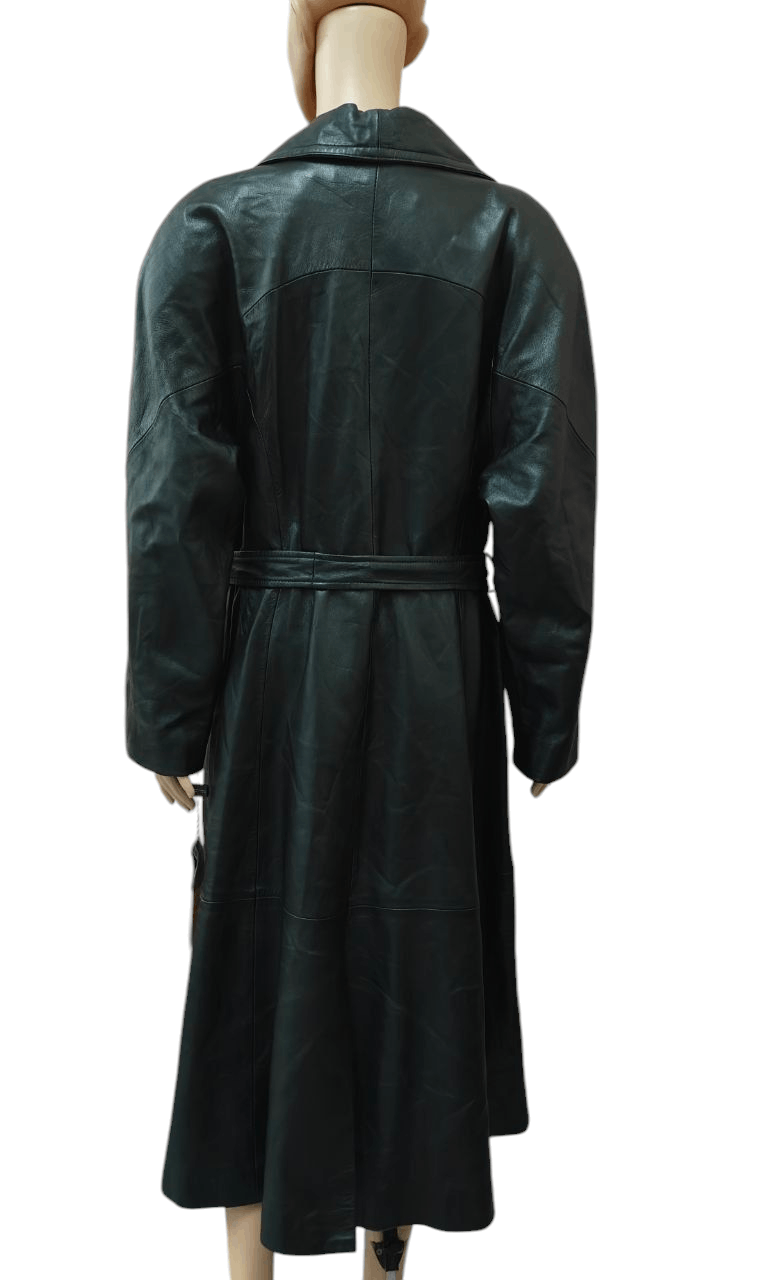 Japanese Brand NOS Vintage Hilton Japan Black Sheep Nappa Coat Size M / US 6-8 / IT 42-44 - 3 Thumbnail