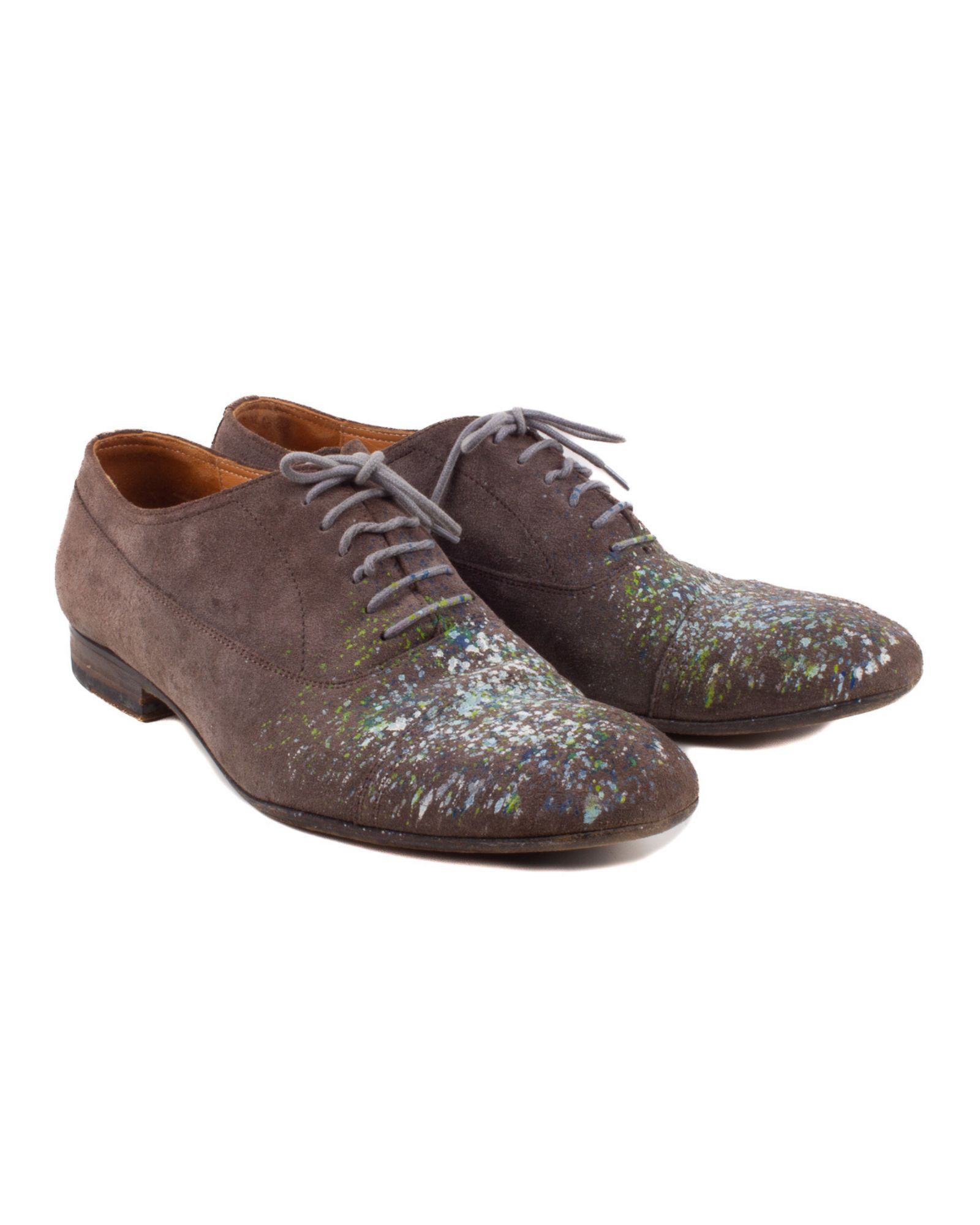 Maison Margiela Paint Derby shoes