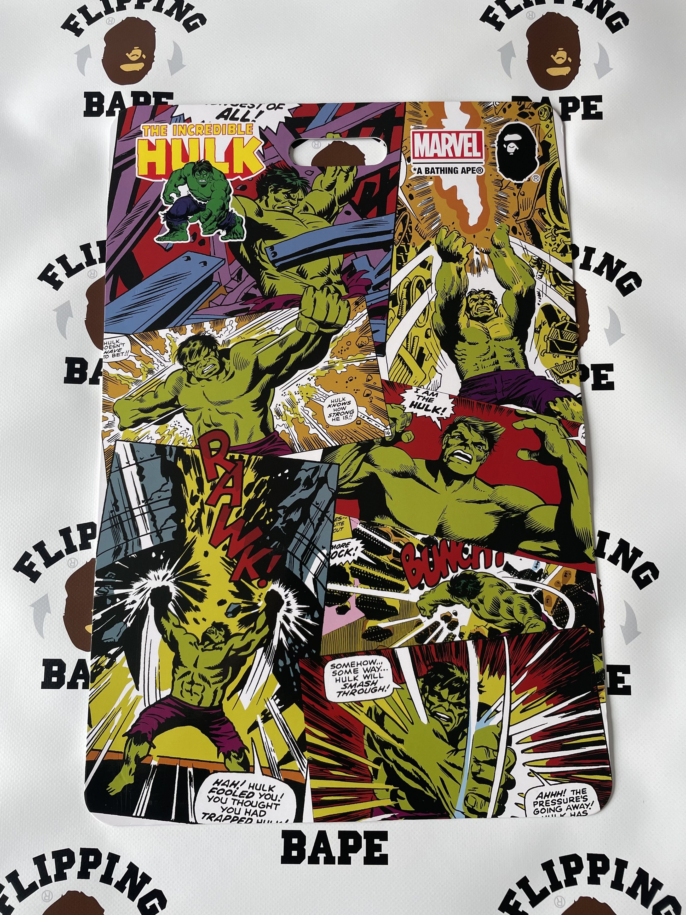 Bape MARVEL BAPE STA HULK Size US 7 / EU 40 - 13 Thumbnail