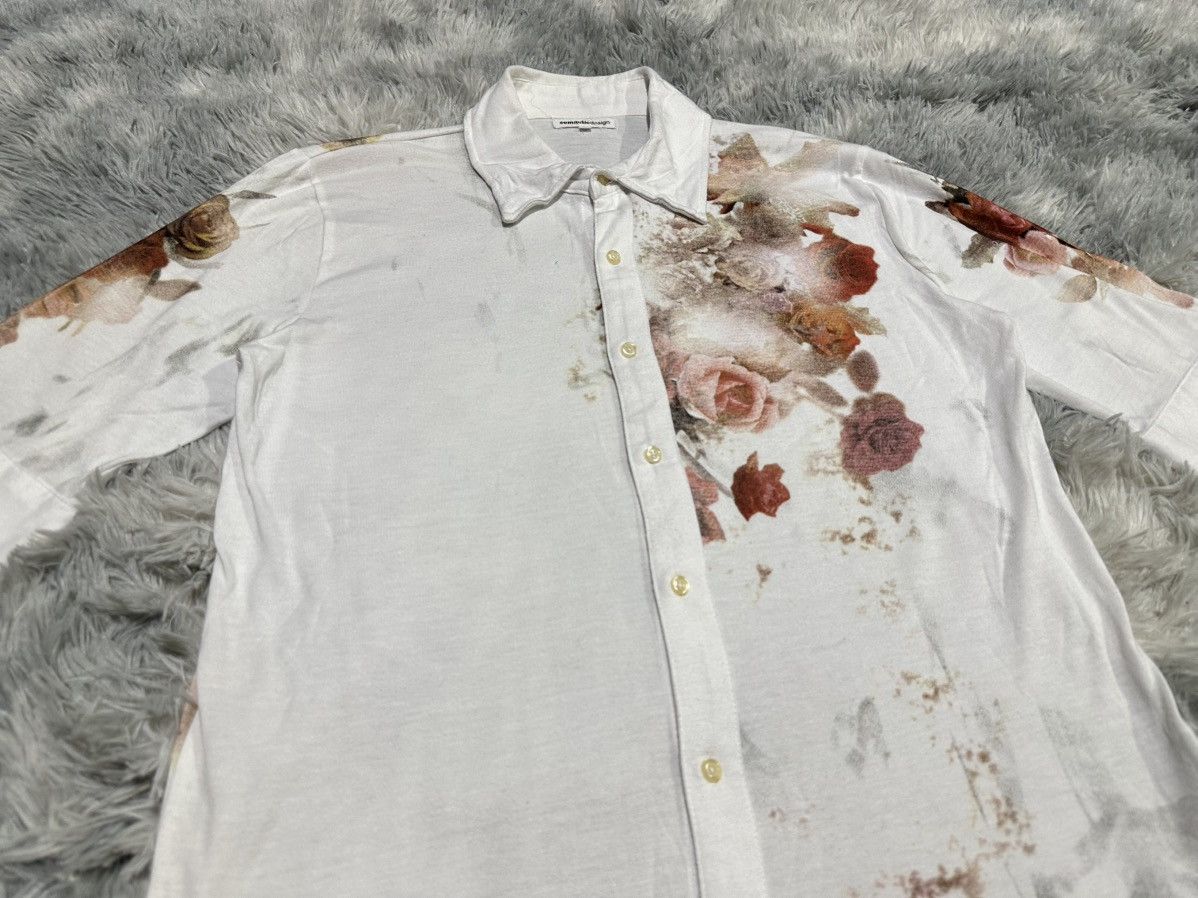 semanticdesign 🔥Sick Y2K Semantic Design Floral Poem Shirt Size US M / EU 48-50 / 2 - 8 Thumbnail