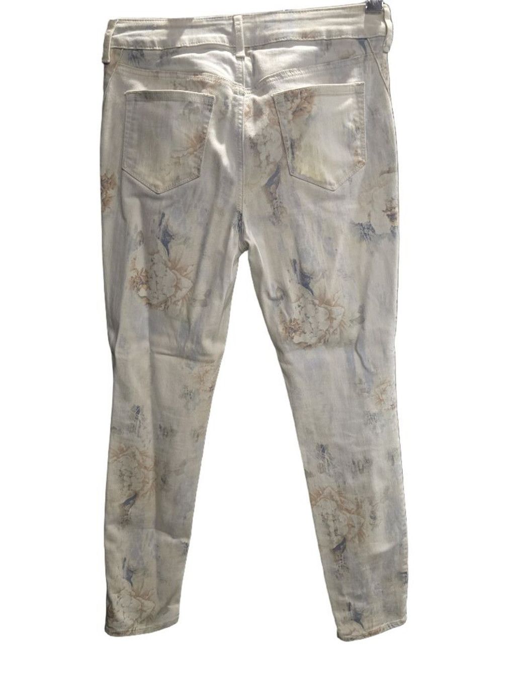 Chicos Women's Chico's Platinum Jegging Size 0=4 White Floral Print Size 26" / US 2 / IT 38 - 2 Thumbnail