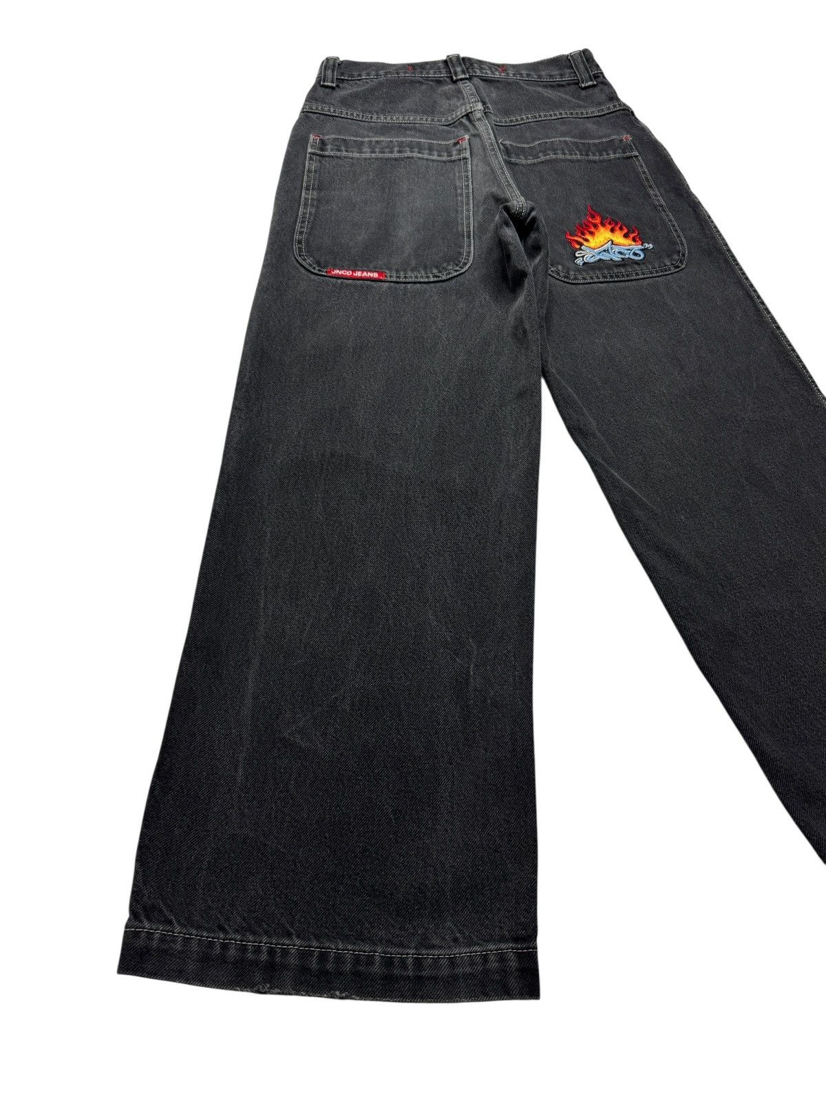 JNCO Vintage Y2K Jnco Flame Jeans Size US 28 / EU 44 - 4 Thumbnail