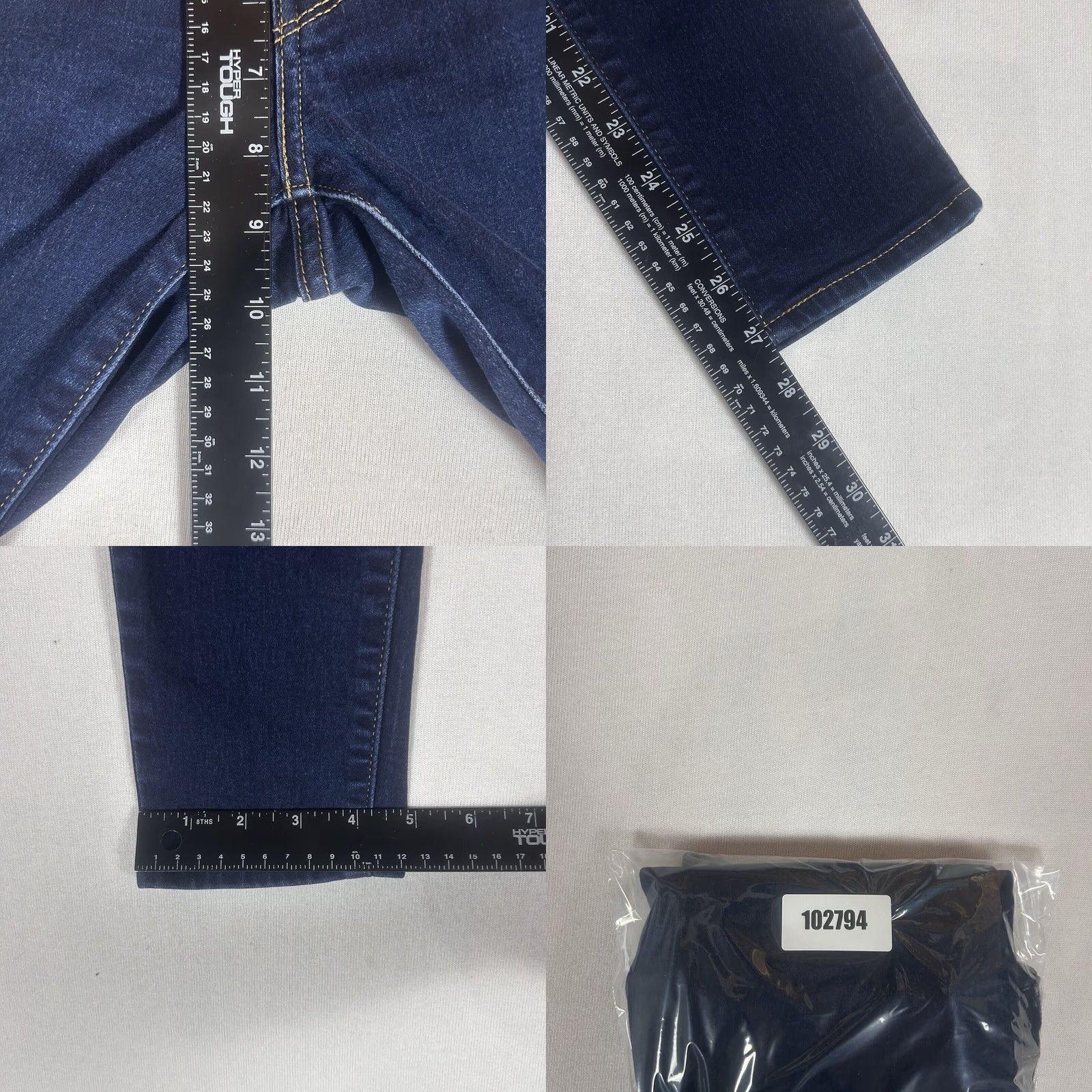 Levi's Levi’s 711 Skinny Jeans Womens 27 Mid-Rise Dark Wash Blue 5-Pocket Denim Pants Jeans Womens 711 Style Skinny Regular Mens? Size 27" / US 4 / IT 40 - 8 Thumbnail