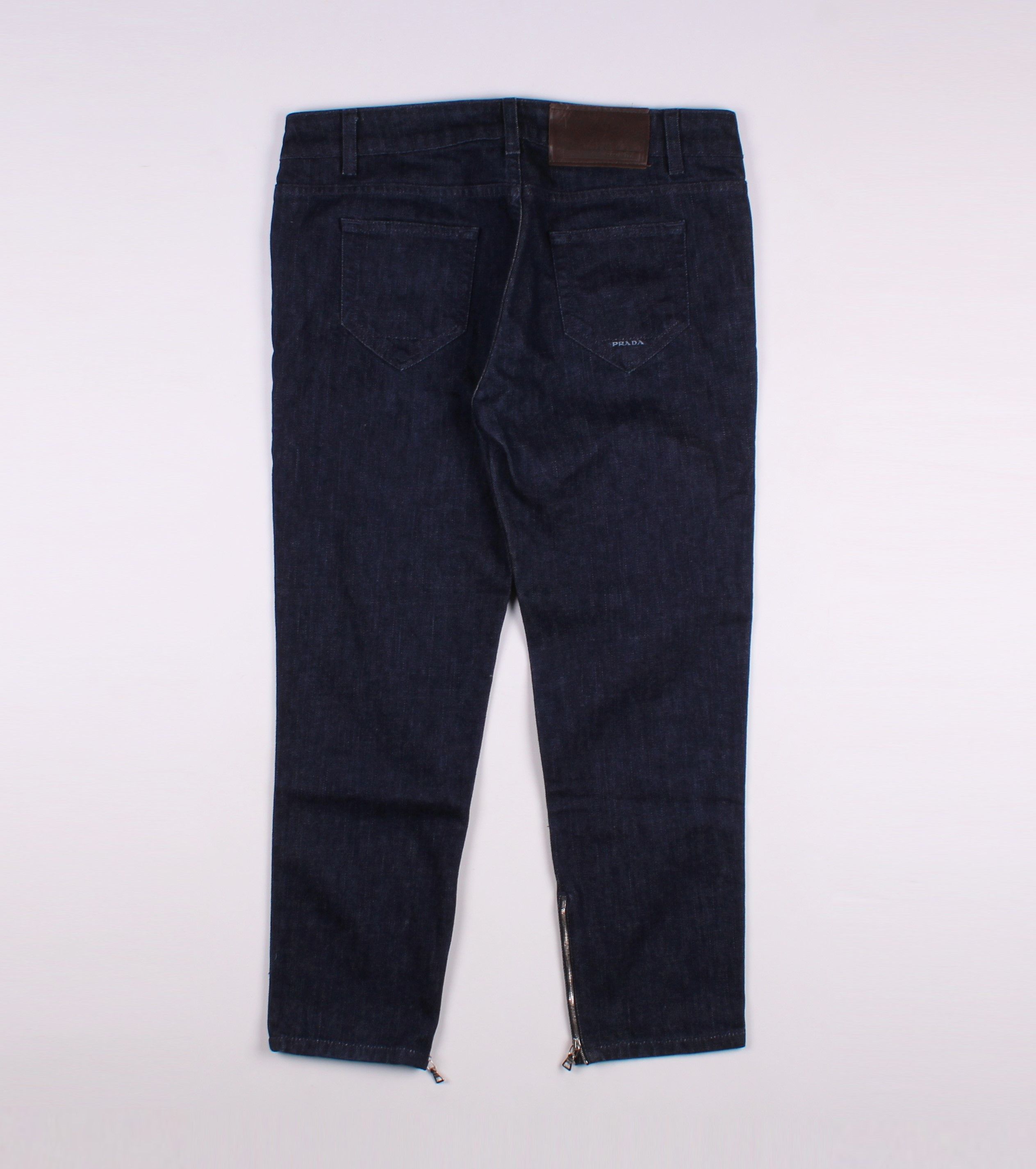 Prada Vintage Prada Small Logo Denim Jeans Size 30" / US 8 / IT 44 - 11 Thumbnail