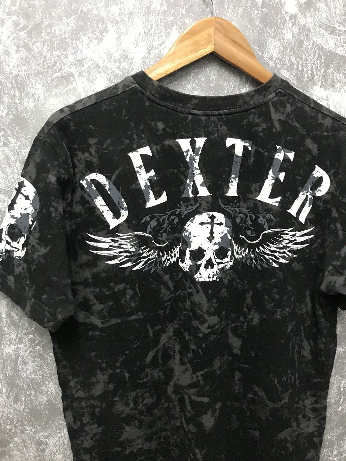 Affliction Dexter Affliction Skull Y2K Graphic Tee Size US M / EU 48-50 / 2 - 7 Thumbnail