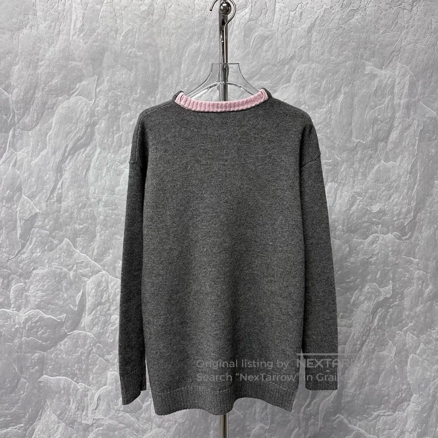 Loewe Loewe Colorblock Embroidered Wool Sweater. Size US S / EU 44-46 / 1 - 4 Thumbnail