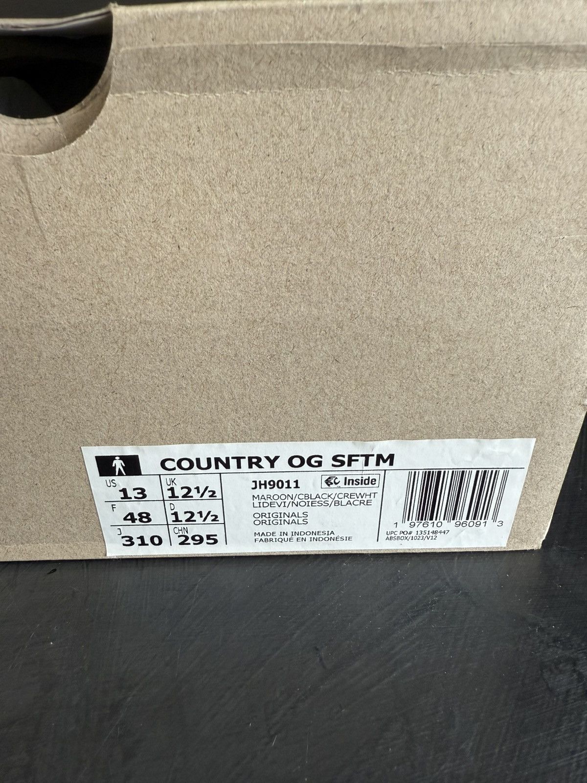 Adidas × Song For The Mute Adidas Song for the Mute x Country OG Maroon JH9011 Size US 13 / EU 46 - 9 Thumbnail