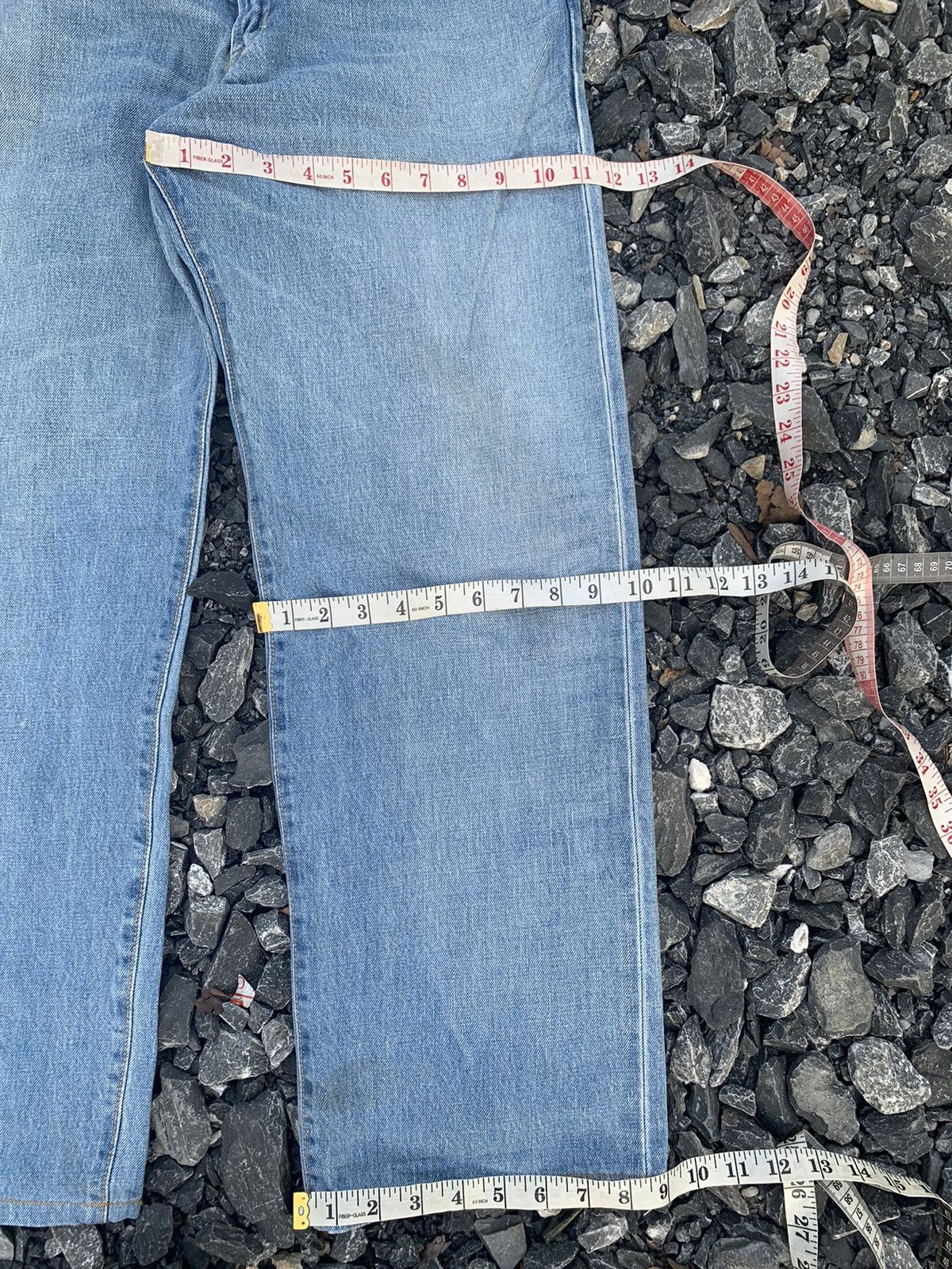 Kapital VINTAGE EDWIN 505X SELVEDGE BAGGY JAPANESE BRAND DENIM Size US 31 - 19 Thumbnail