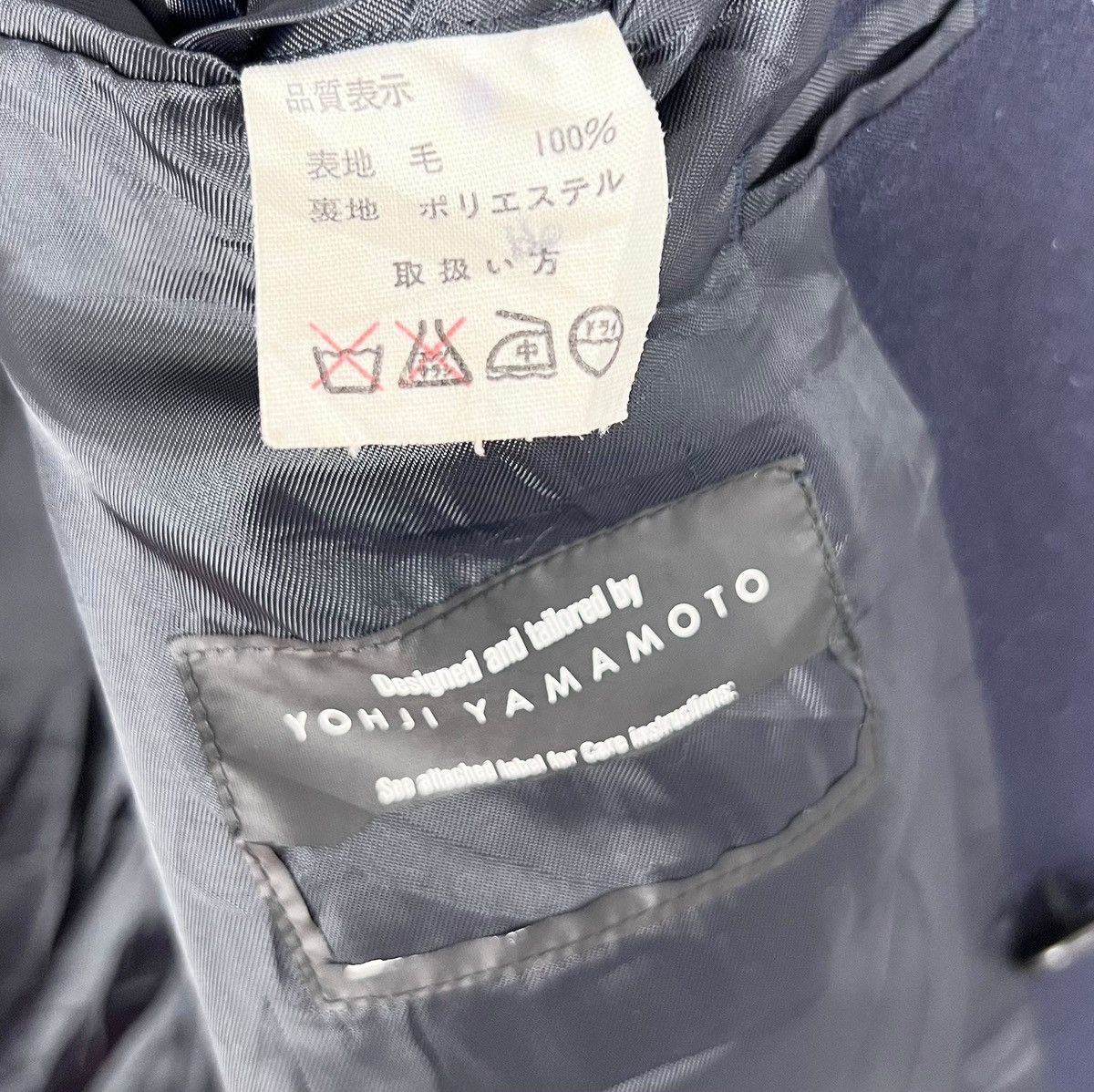 Designer × Yohji Yamamoto Yohji Yamamoto Railway Blazer Jacket Size US L / EU 52-54 / 3 - 7 Thumbnail