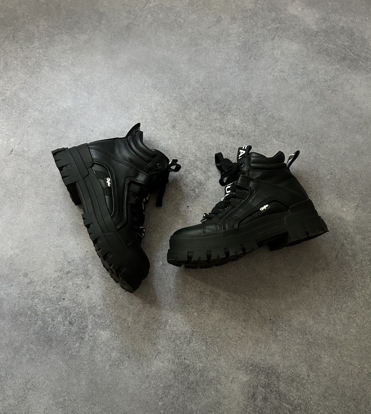 Leather Buffalo leather vegan boots shoes new rock style Size US 8.5 / IT 38.5 - 2 Thumbnail