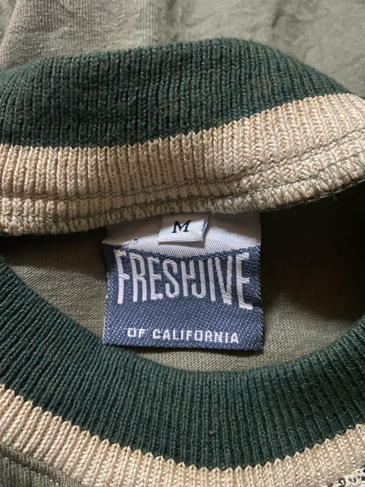 Freshjive Vintage 90s Freshjive Navajo Style Central Panel Sweatshirt Size US M / EU 48-50 / 2 - 4 Thumbnail