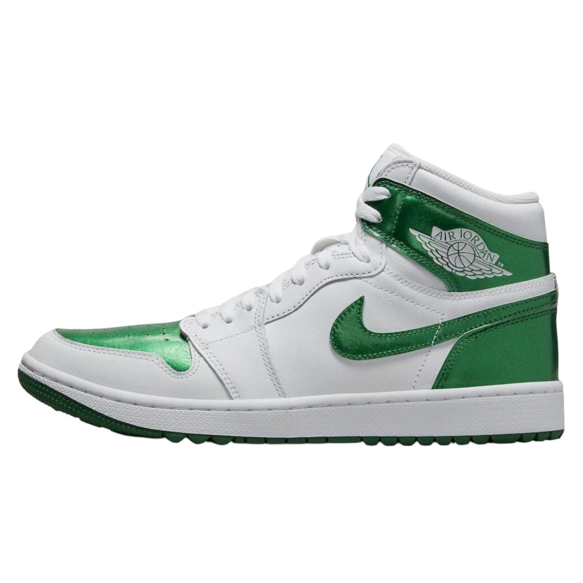 Jordan Brand Air Jordan 1 Retro High Golf Metallic Pine Green DQ0660-130 Size US 11 / EU 44 - 3 Thumbnail