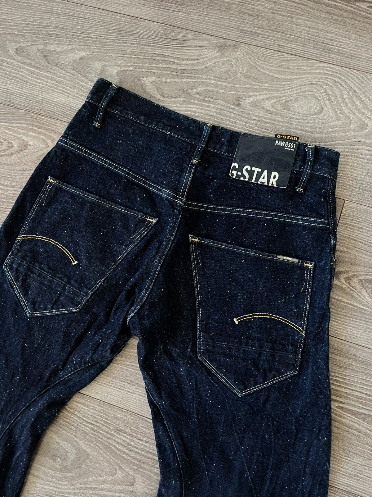 G-Star Y2K G-Star Raw ARC 3D Loose Tapered Braces Opium 03301 Jeans Size US 30 / EU 46 - 14 Thumbnail