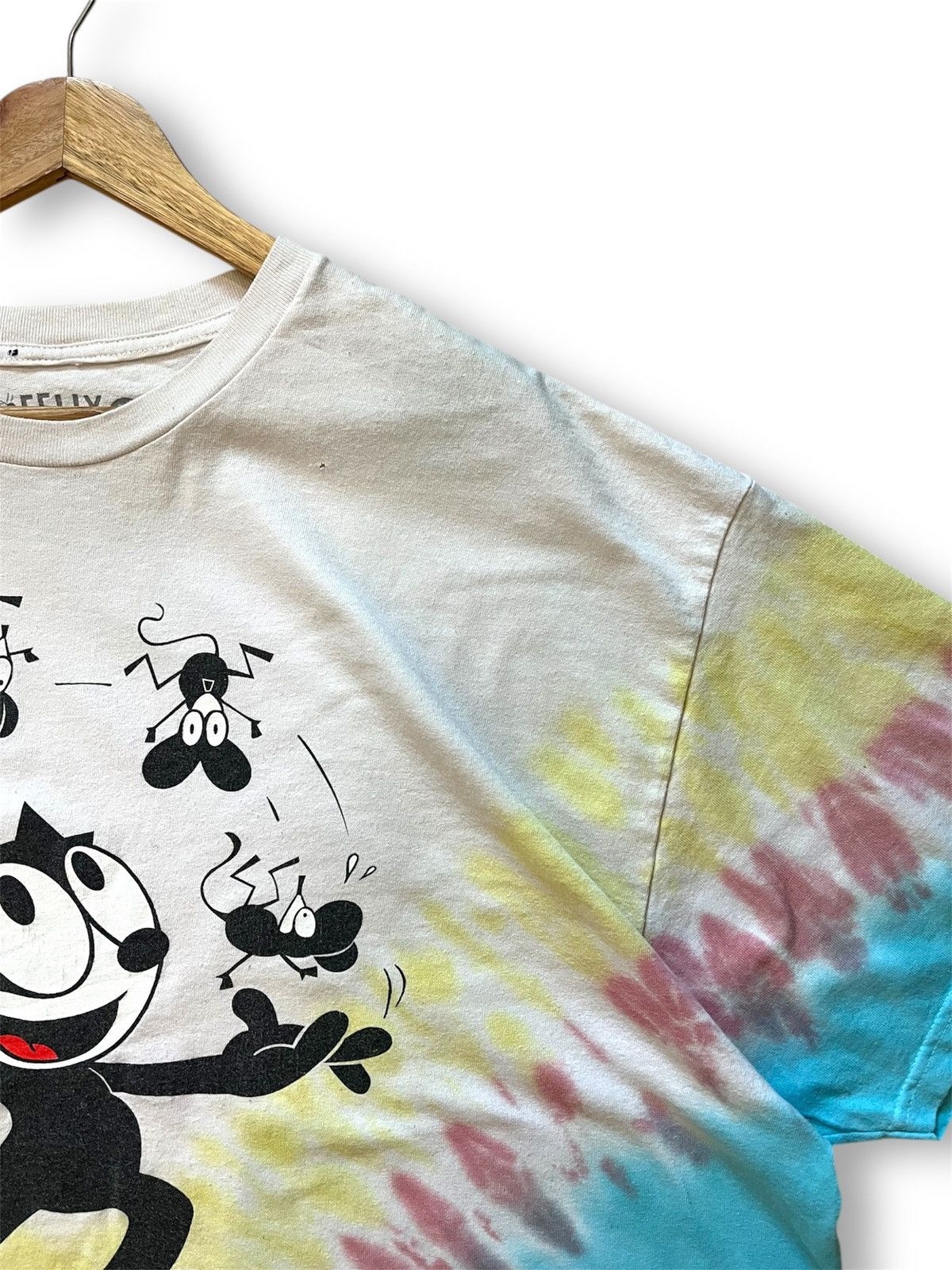 Felix Felix The Cat Tie-Dye Tee Size US XL / EU 56 / 4 - 5 Thumbnail