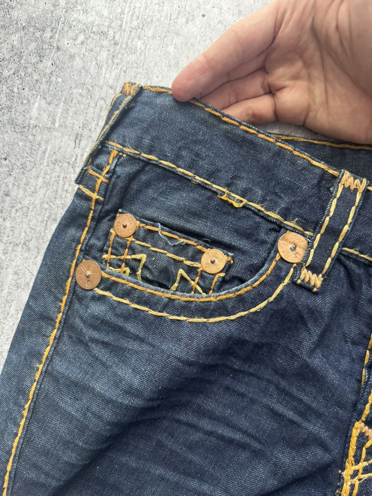 True Religion True Religion Rocco Denim Vintage Jeans Streetwear Size 31 Size US 31 - 6 Thumbnail