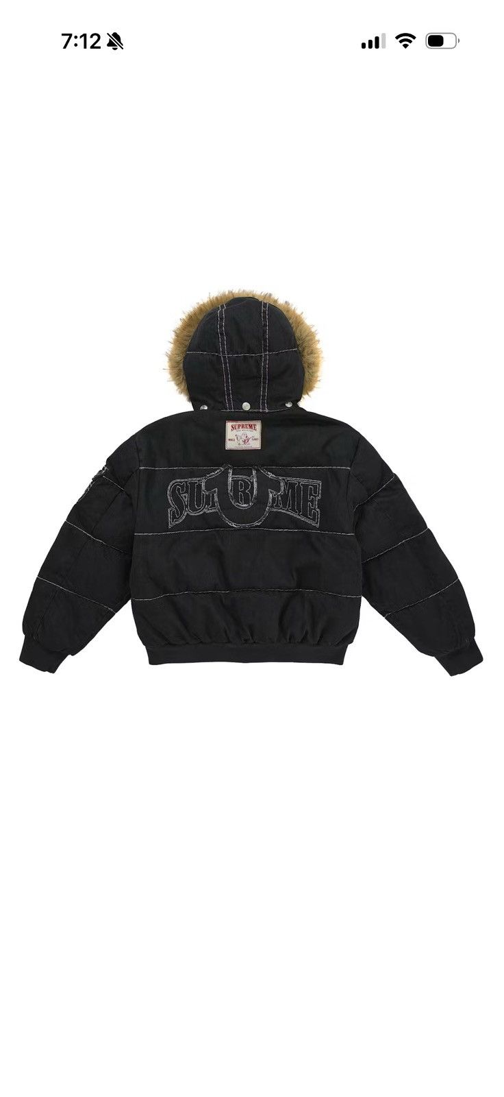 Supreme × True Religion Supreme X True Religion Jacket Black Medium Size US M / EU 48-50 / 2 - 2 Thumbnail