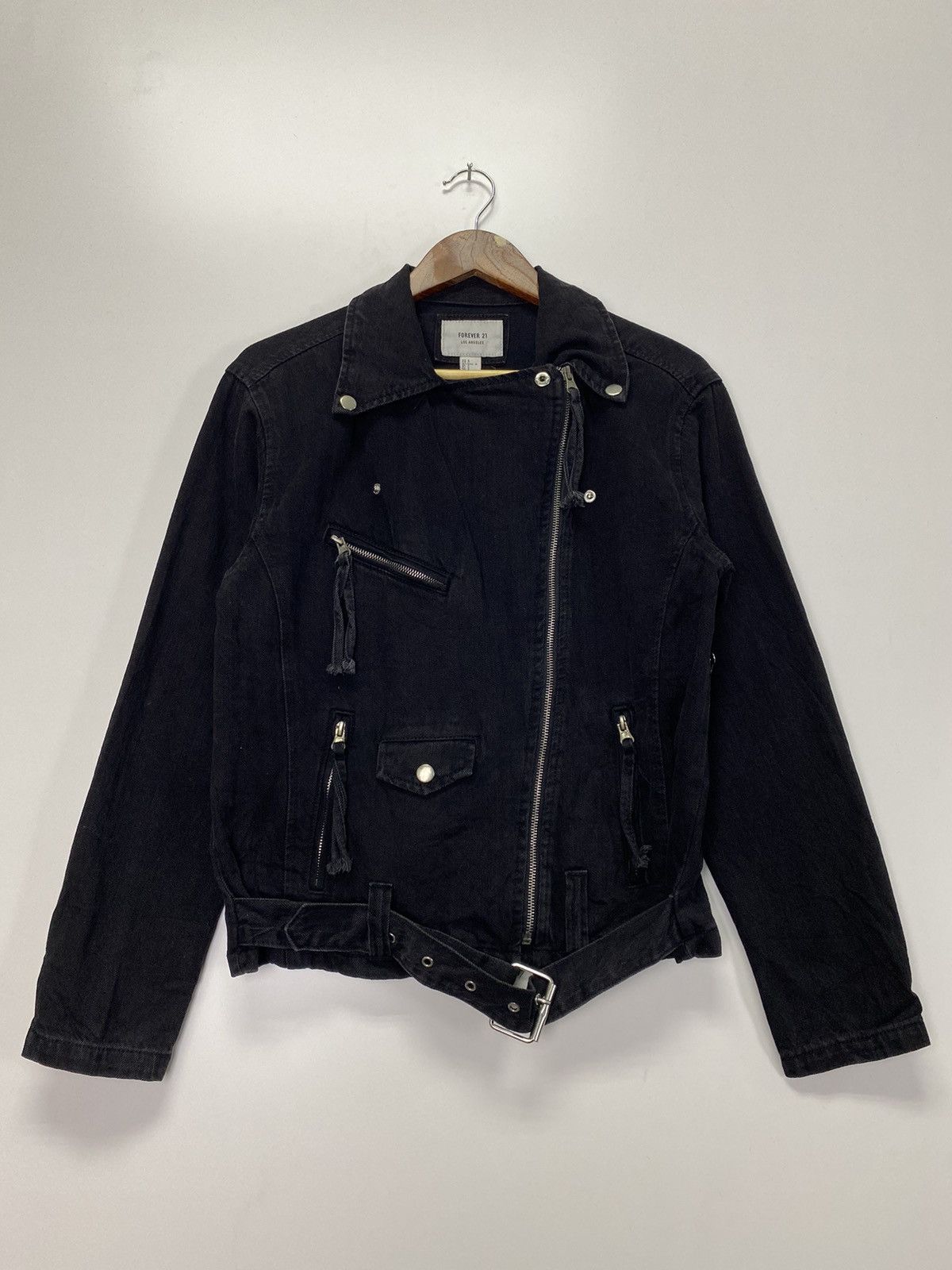 Forever 21 Forever 21 LA Double Collar Jacket Size US S / EU 44-46 / 1 - 1 Thumbnail