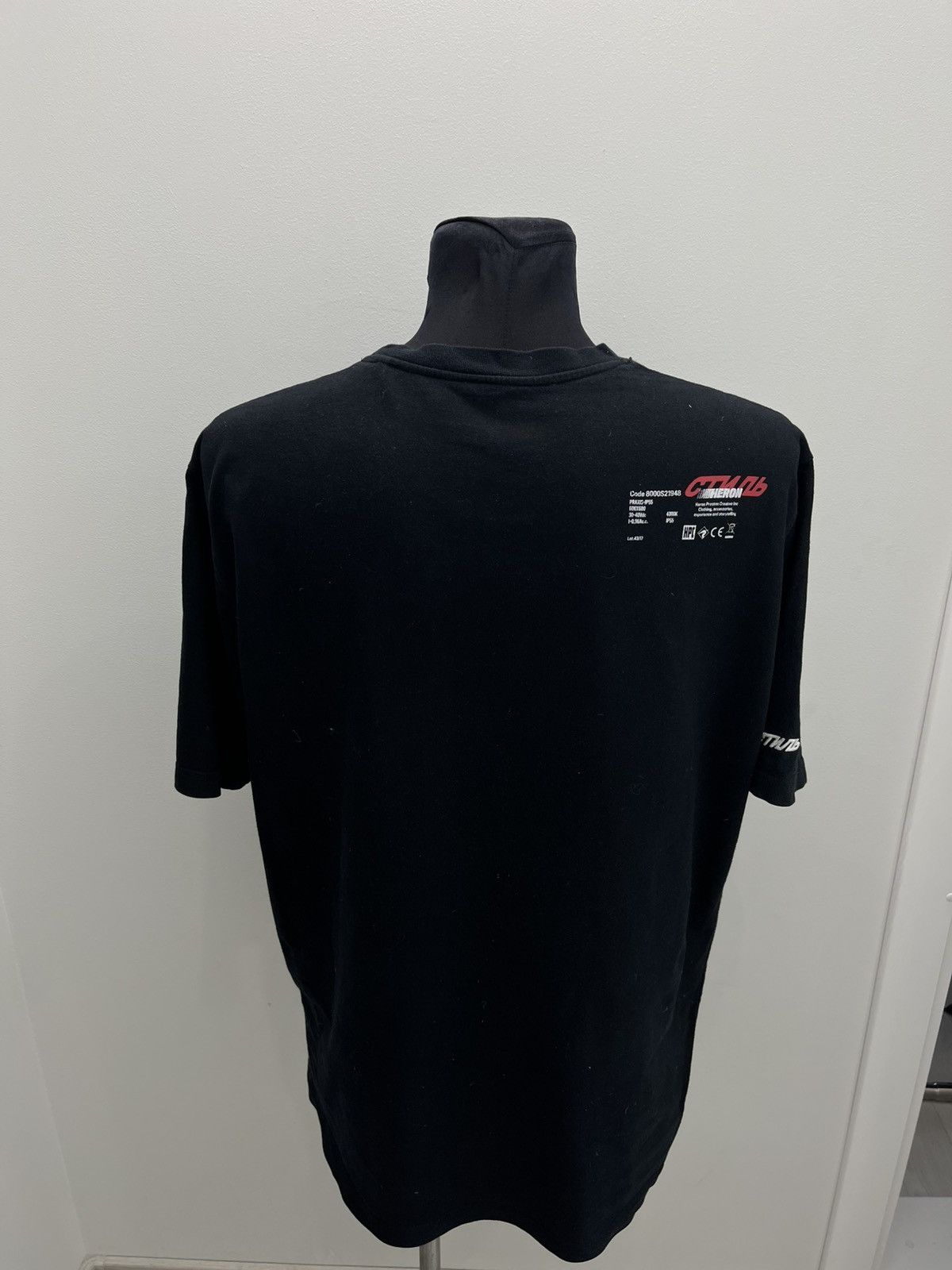 Heron Preston Heron Preston Dover Magician Code Tee T-shirt Size US L / EU 52-54 / 3 - 2 Thumbnail