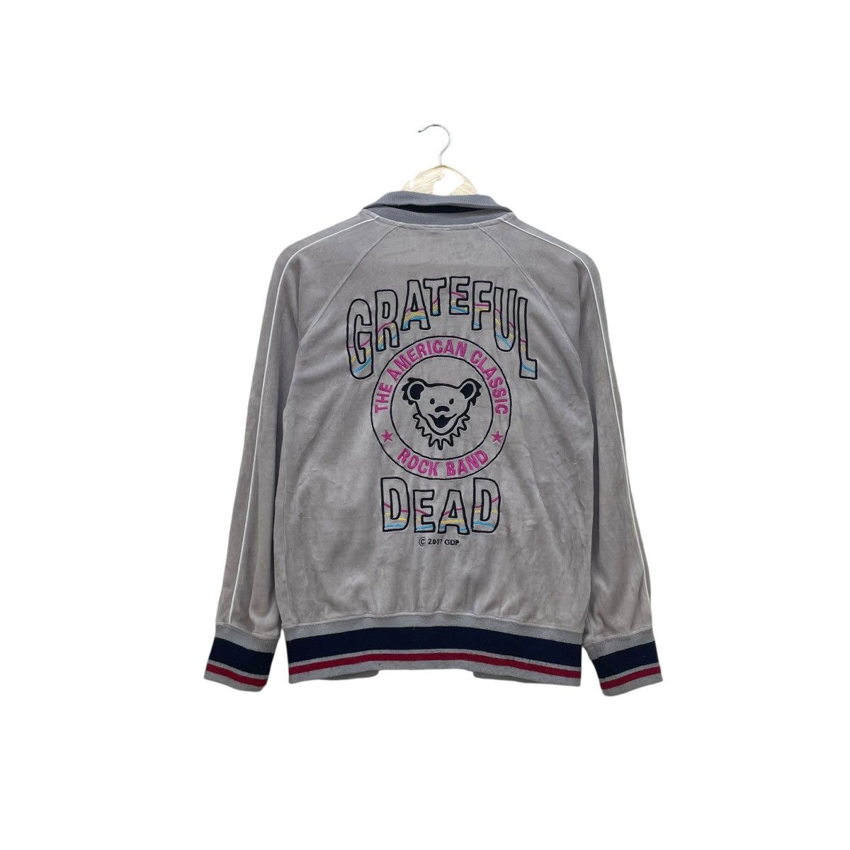 Grateful Dead 💥Vintage Grateful Dead Zip Up Embroidery Jacket Size US M / EU 48-50 / 2 - 1 Thumbnail