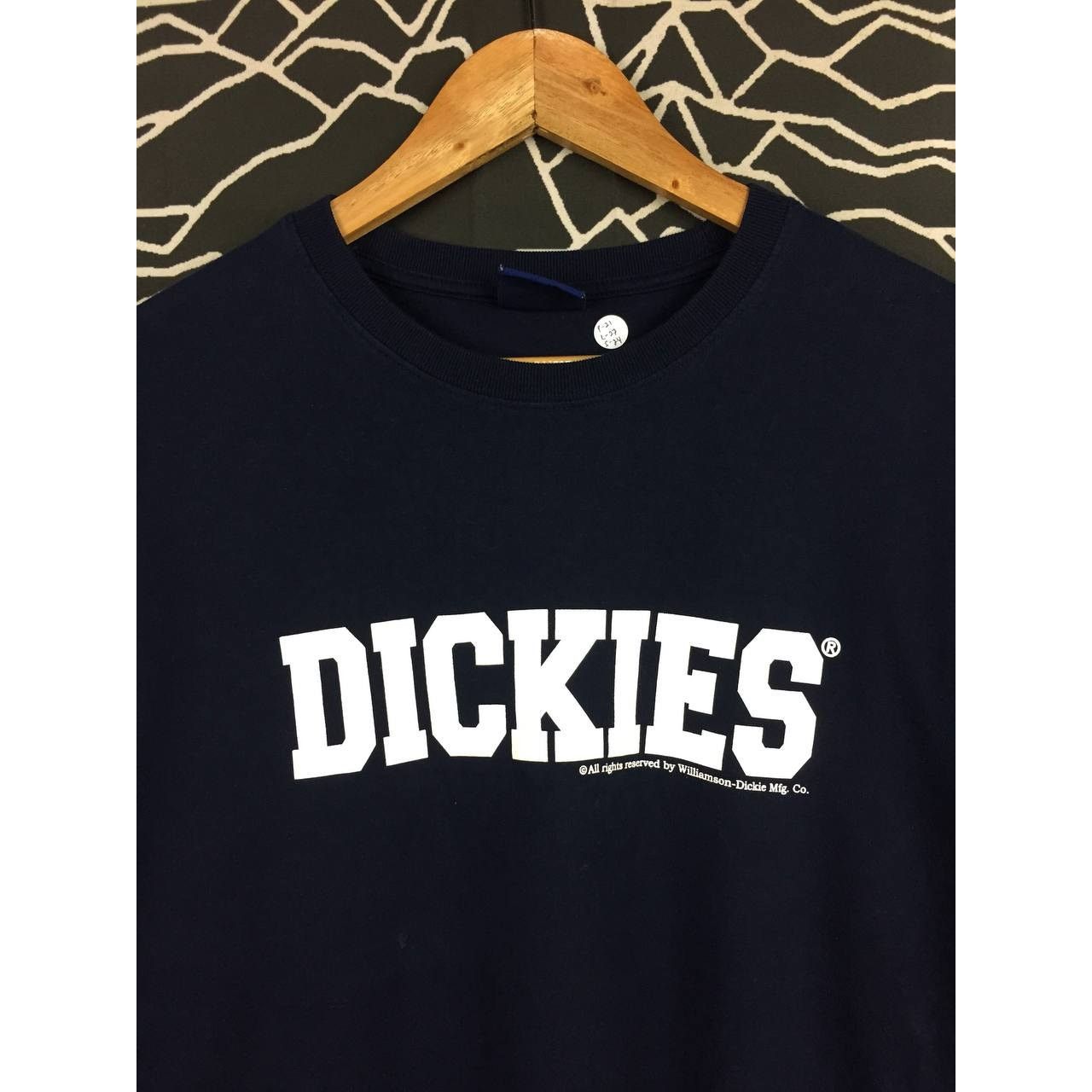 Dickies × Vintage Vtg Dickies Workwear Longsleeve Spell Out Logo Tee Size L Size US L / EU 52-54 / 3 - 3 Thumbnail