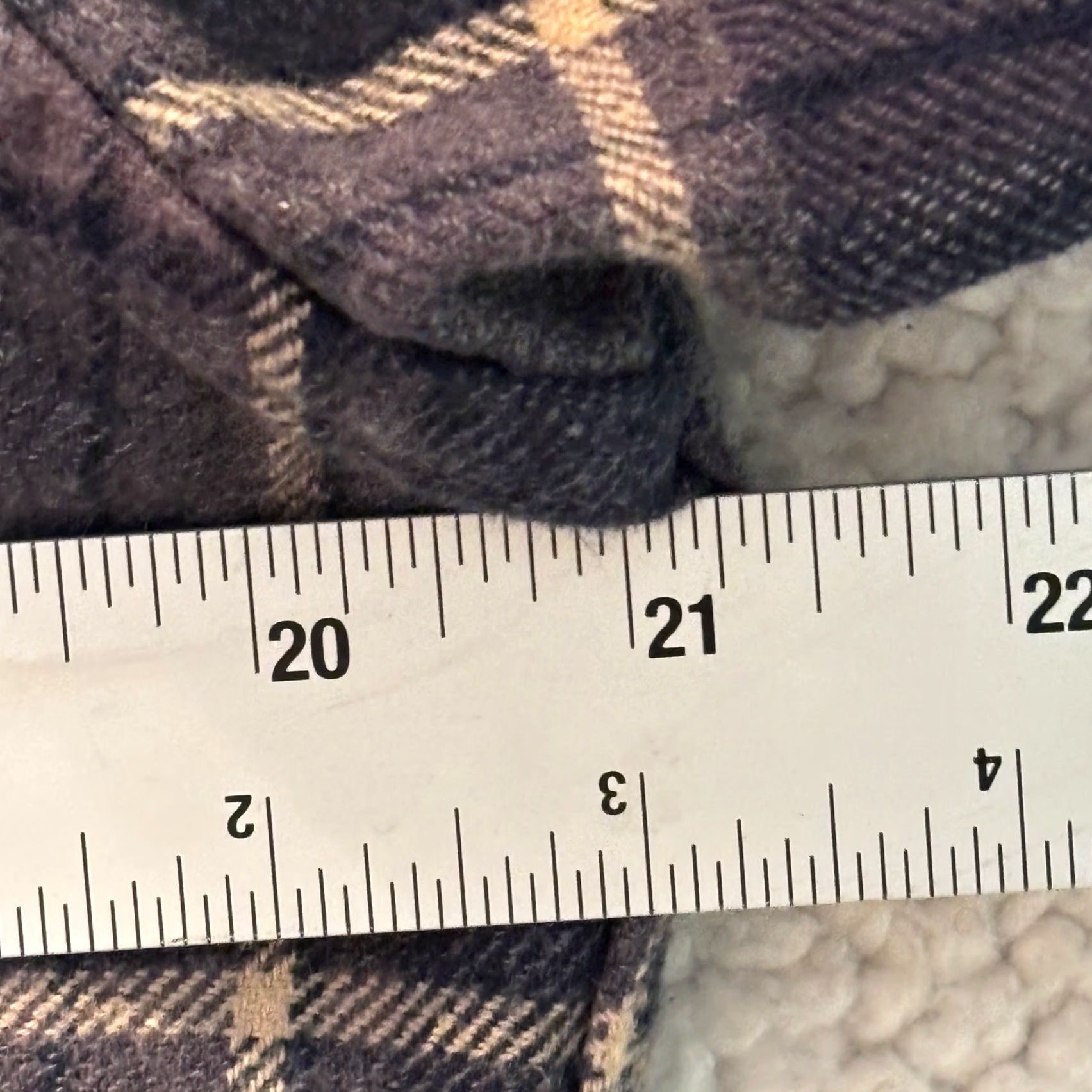 Grayers Grayers Shirt Mens Large Purple Gray Plaid Heritage Flannel Cotton Button Up Size US L / EU 52-54 / 3 - 4 Thumbnail